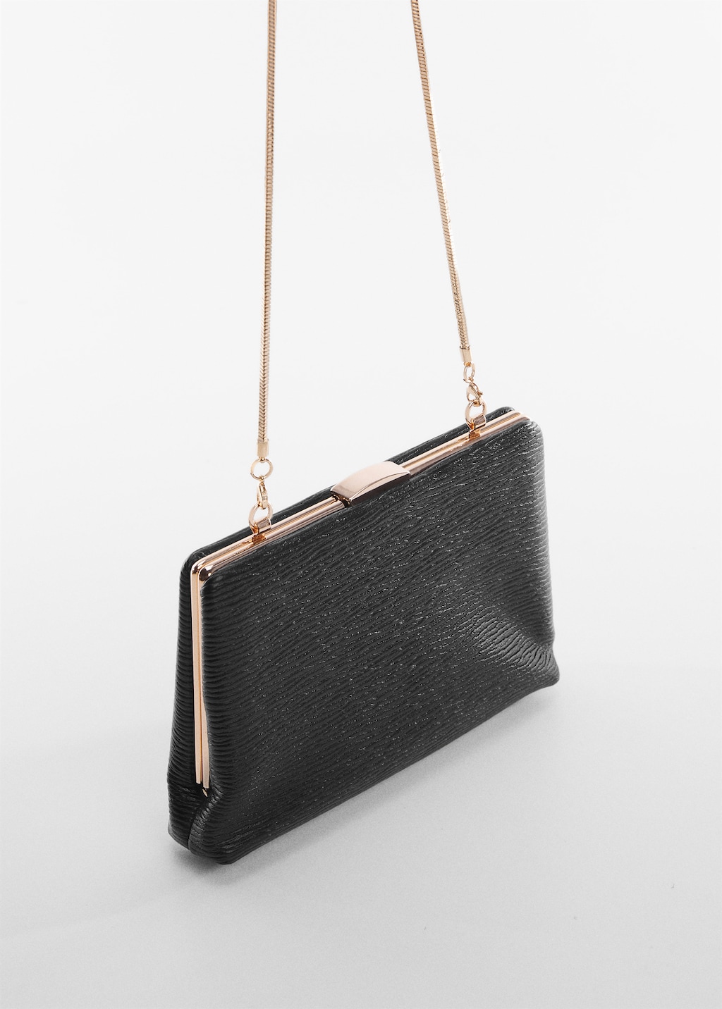 Chain clutch bag - Medium plane