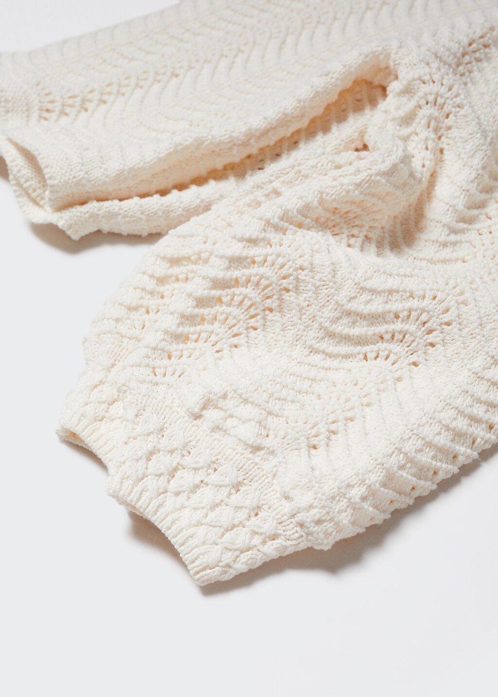 Puff-sleeve knitted sweater - Details of the article 8