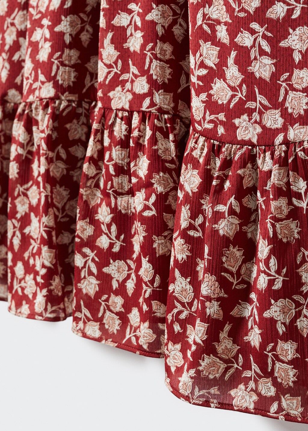 Floral ruffled dress - Details of the article 8