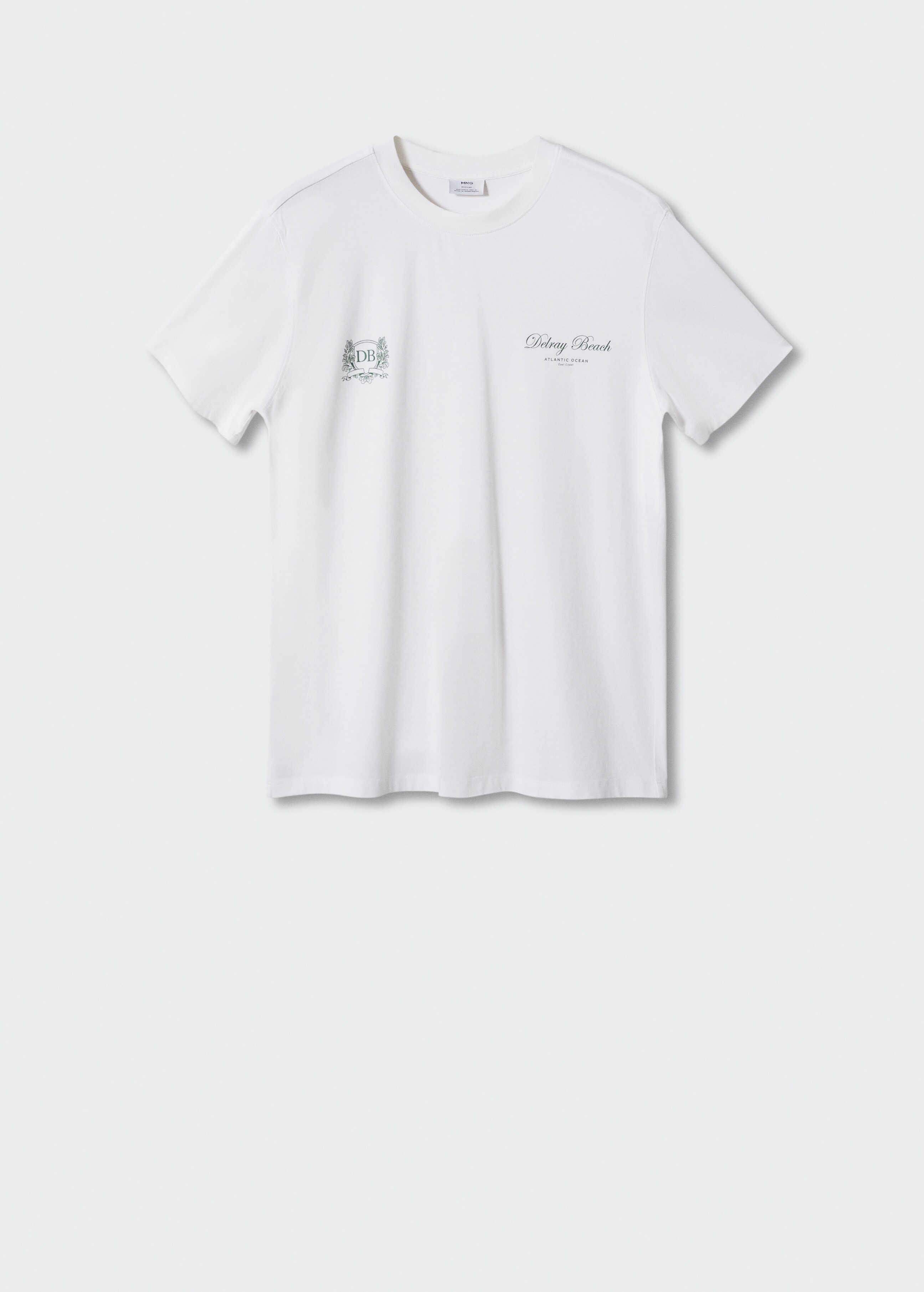 Camiseta 100% algodón texto - Artículo sin modelo