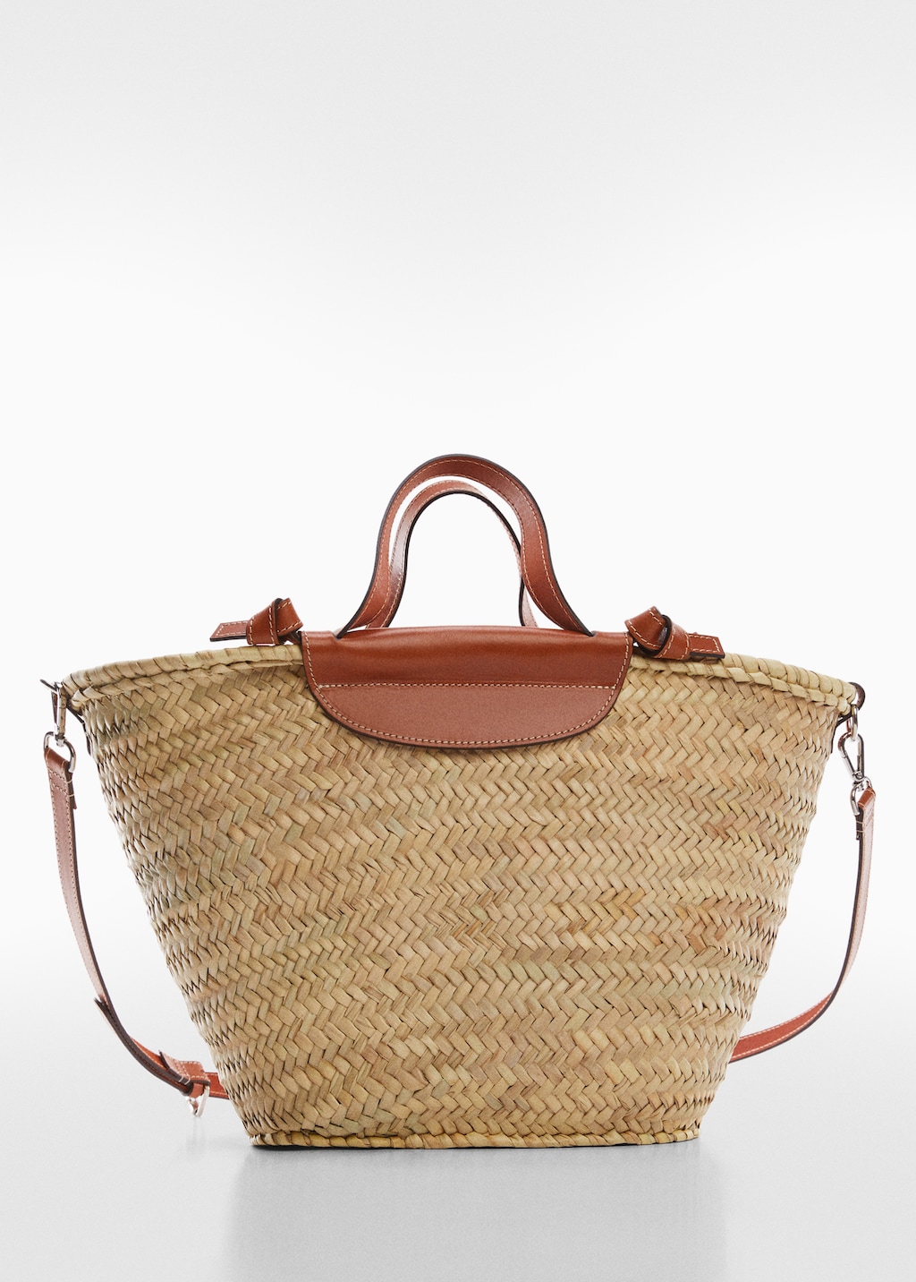 Sac cabas raphia Femme MANGO OUTLET France metropolitaine