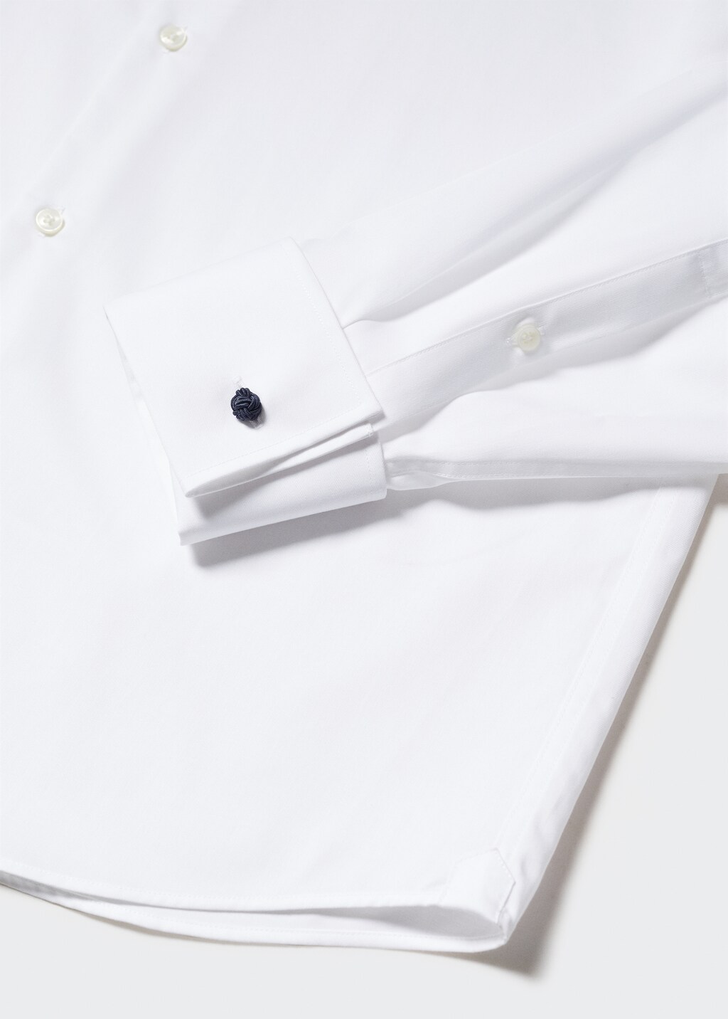 Regular-fit suit shirt with cufflinks - Details of the article 8