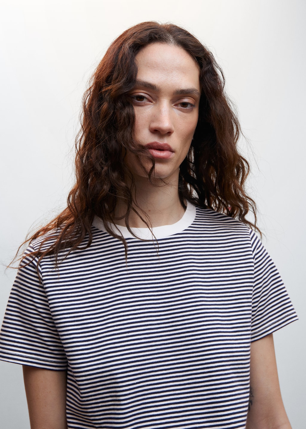 Striped jersey T-shirt - Details of the article 1