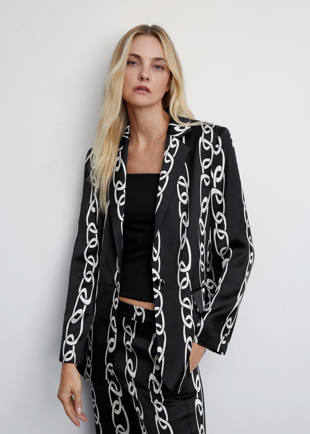 Chain print jacket - Details of the article 2