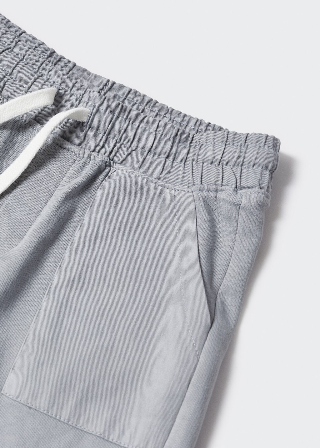 Baumwoll-Bermudashorts mit Stretchbund - Detail des Artikels 8