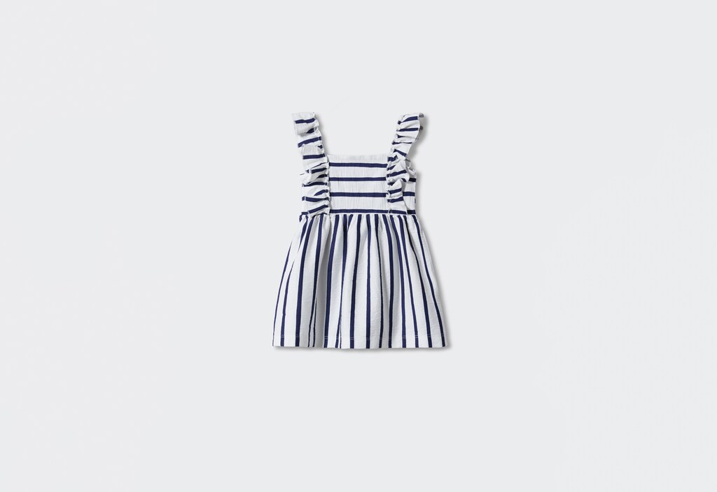 Striped strap dress - Article without model