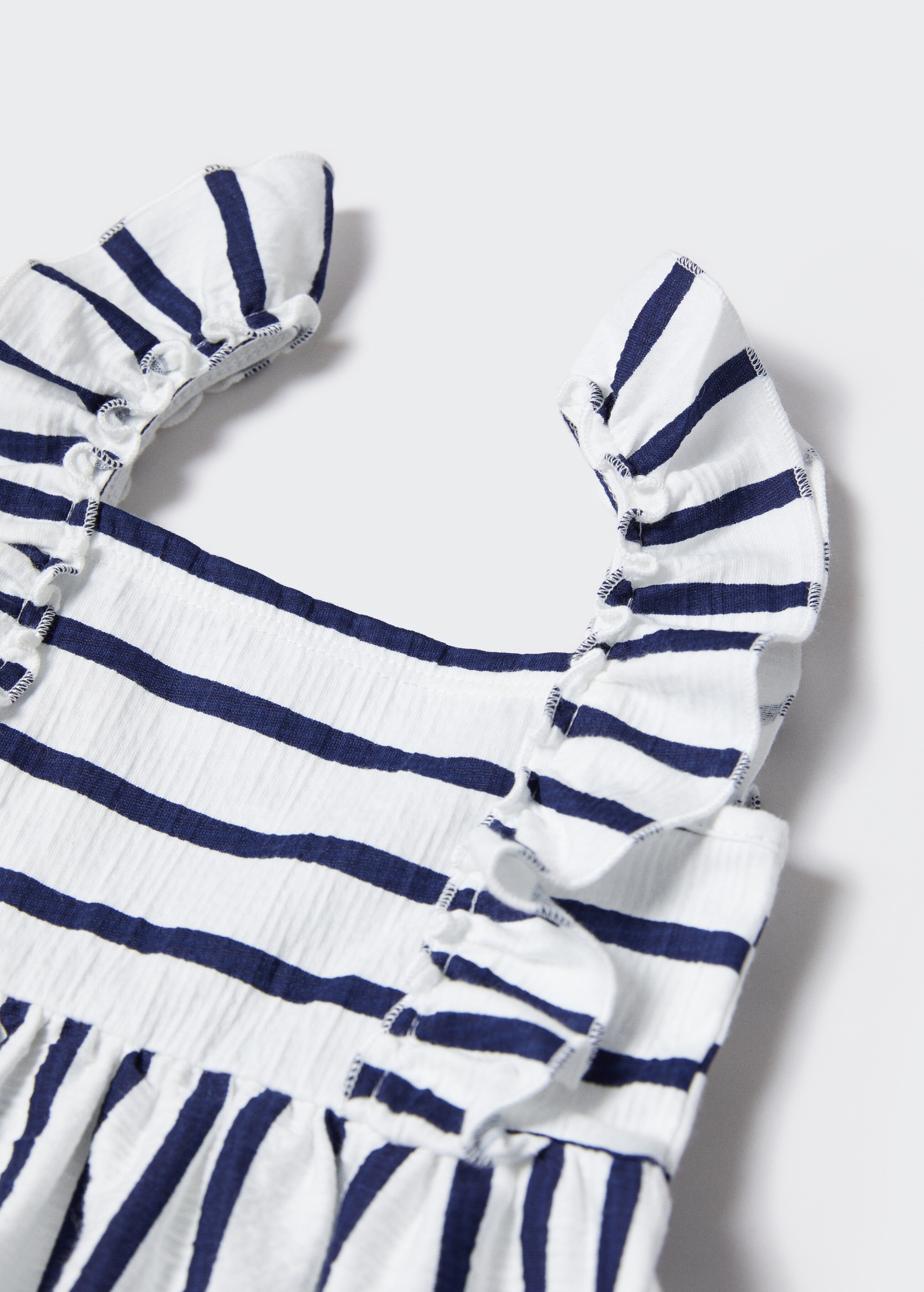 Striped strap dress - Details of the article 8