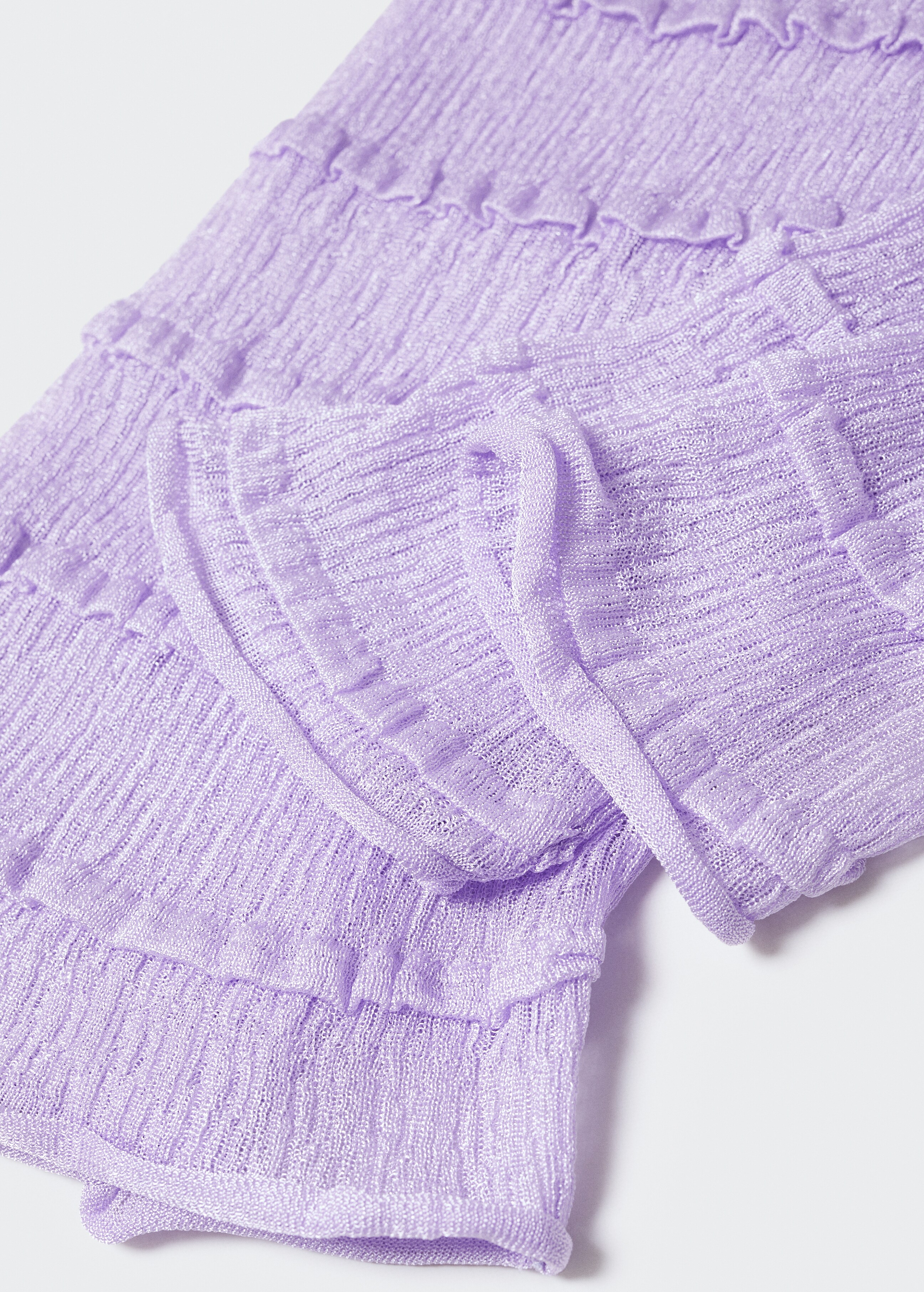 Nabrani teksturirani pulover - Detalji artikla 8