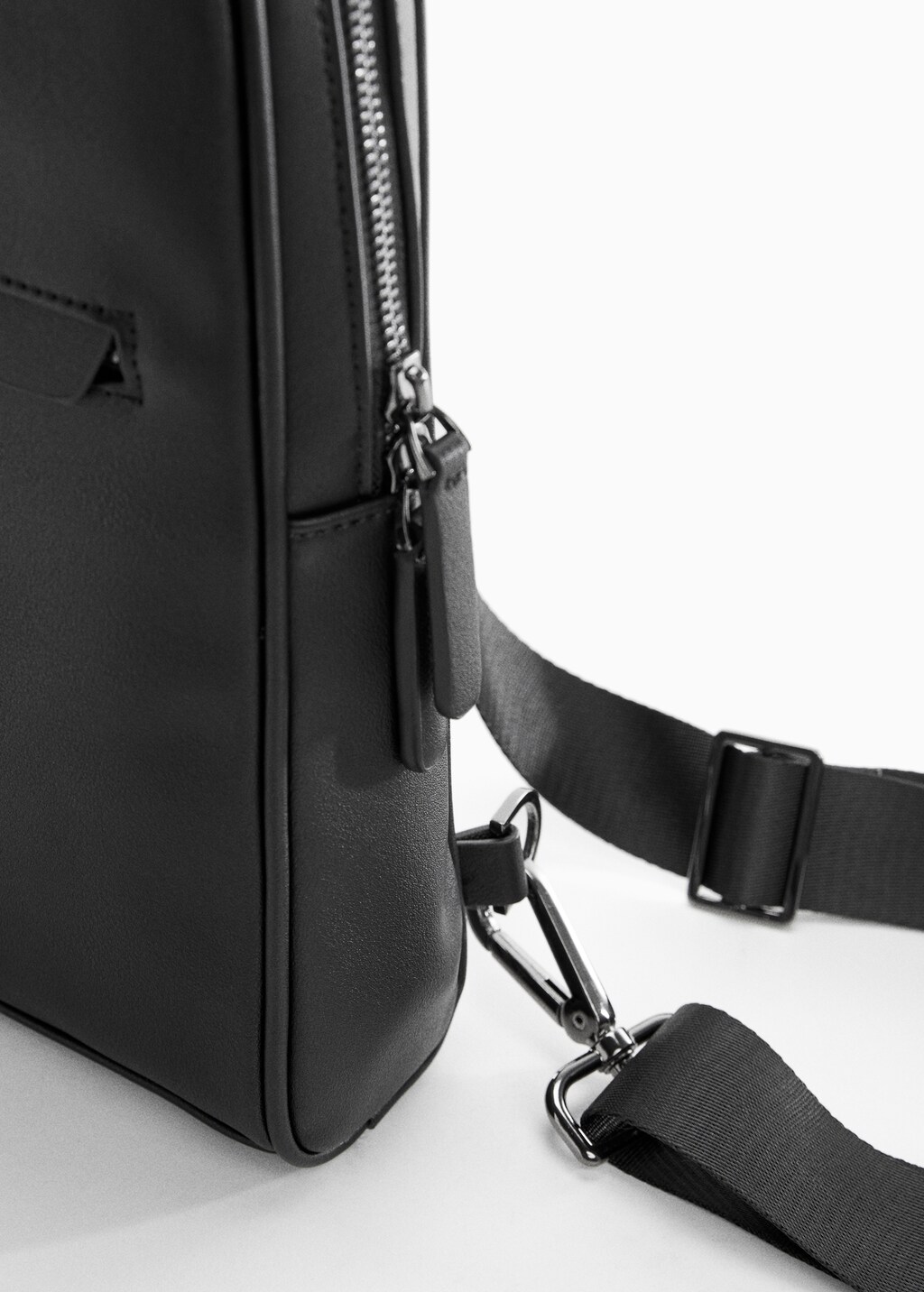 Faux leather backpack - Details of the article 1