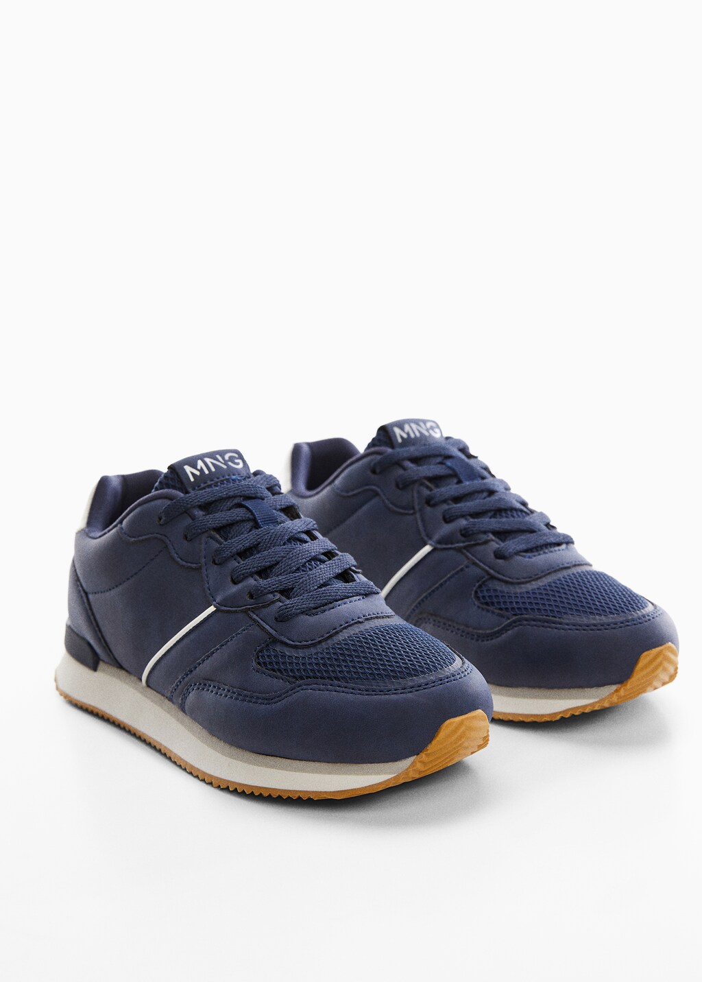 Laces basic sneakers - Medium plane