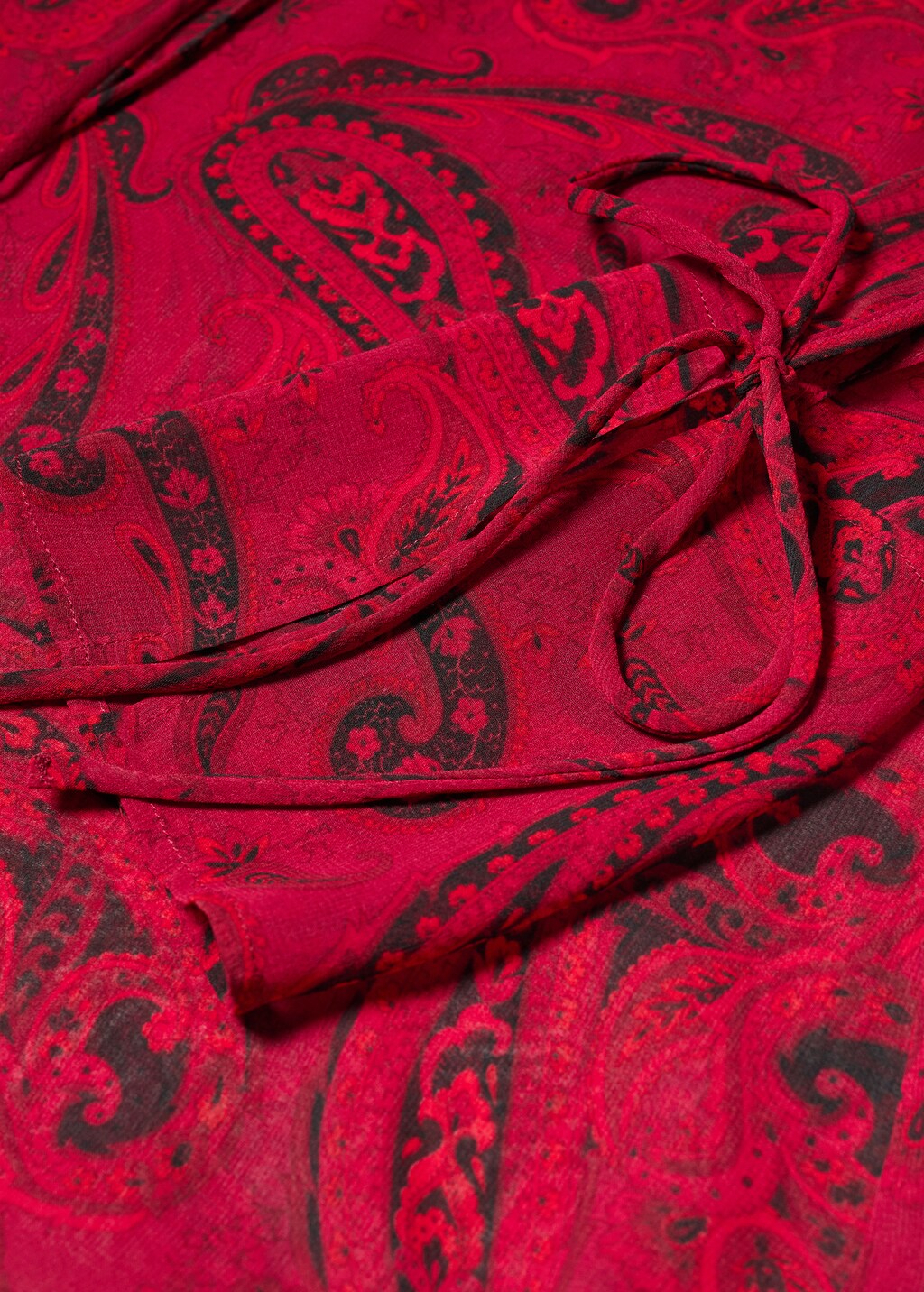 Paisley blouse with bow - Details of the article 8