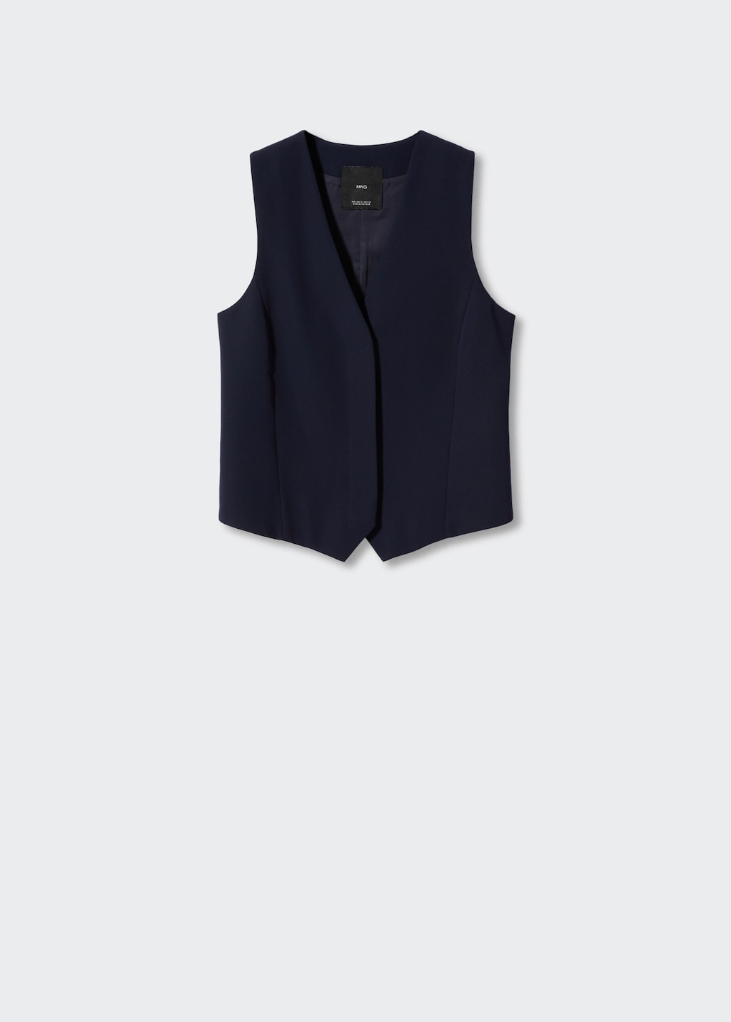 Suit vest with buttons