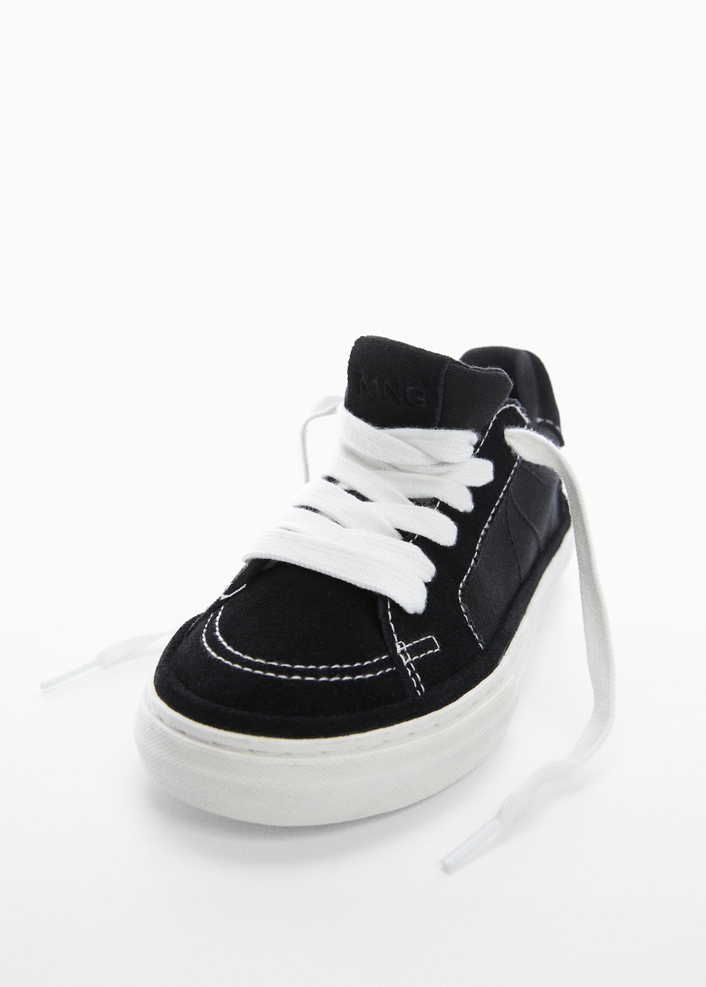 Lace-up leather sneakers - Details of the article 1