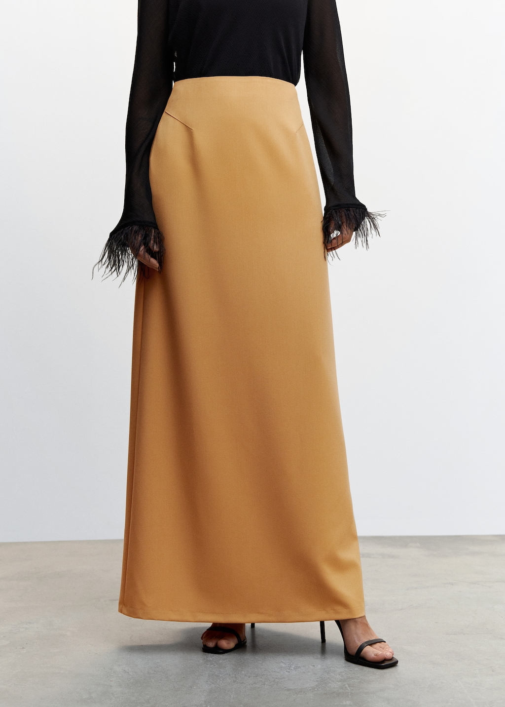 Flowy long skirt - Medium plane