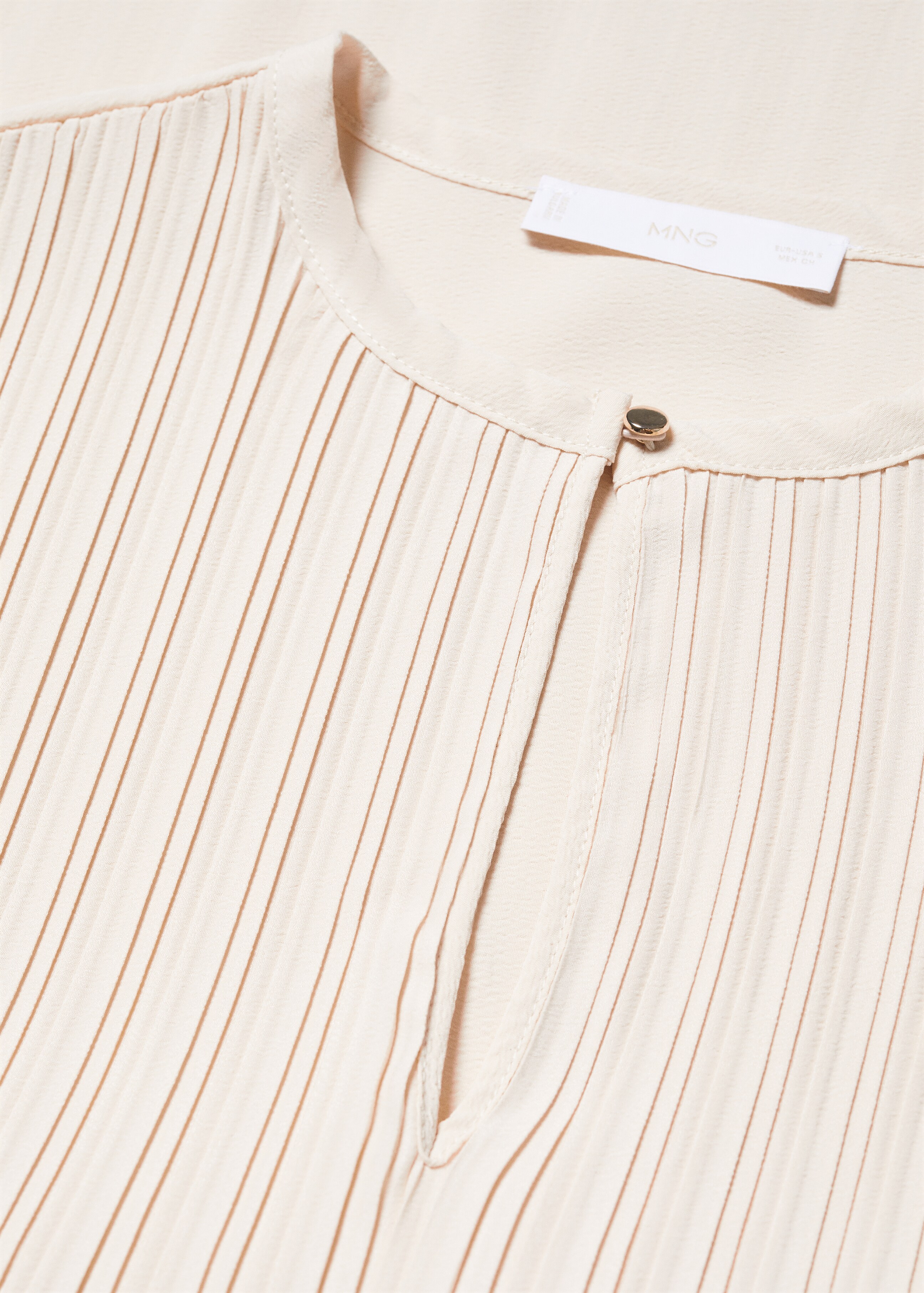 Pleated strap top - Details of the article 8