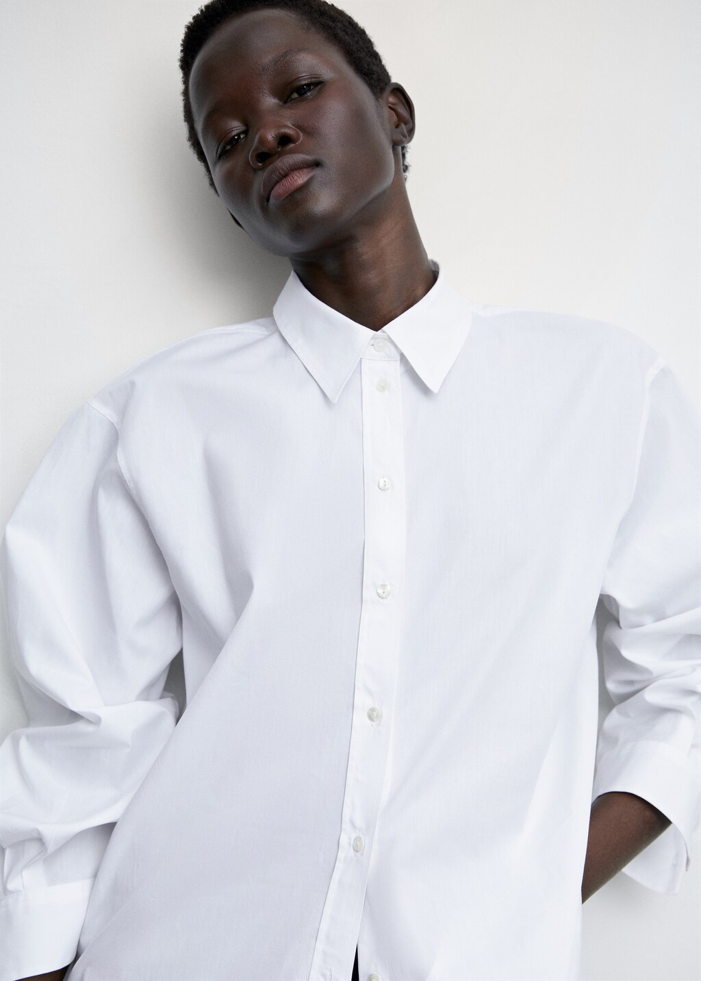 Cotton long shirt