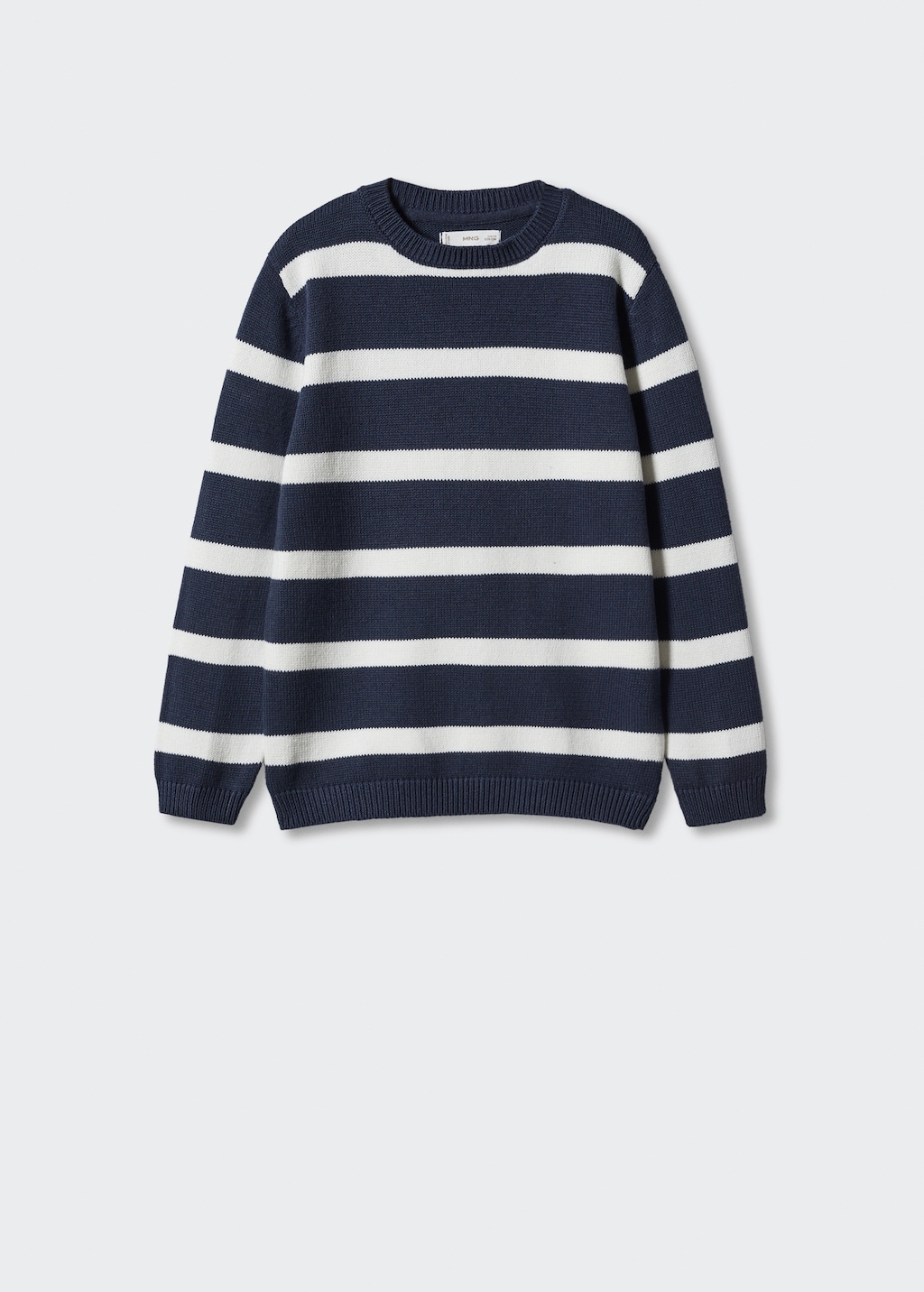 Striped knit sweater - Article without model