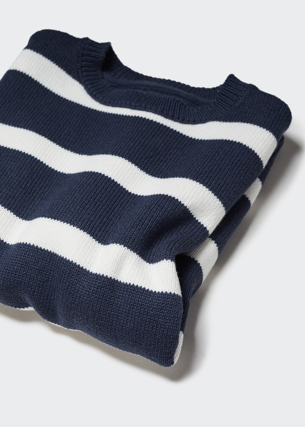 Striped knit sweater - Details of the article 8