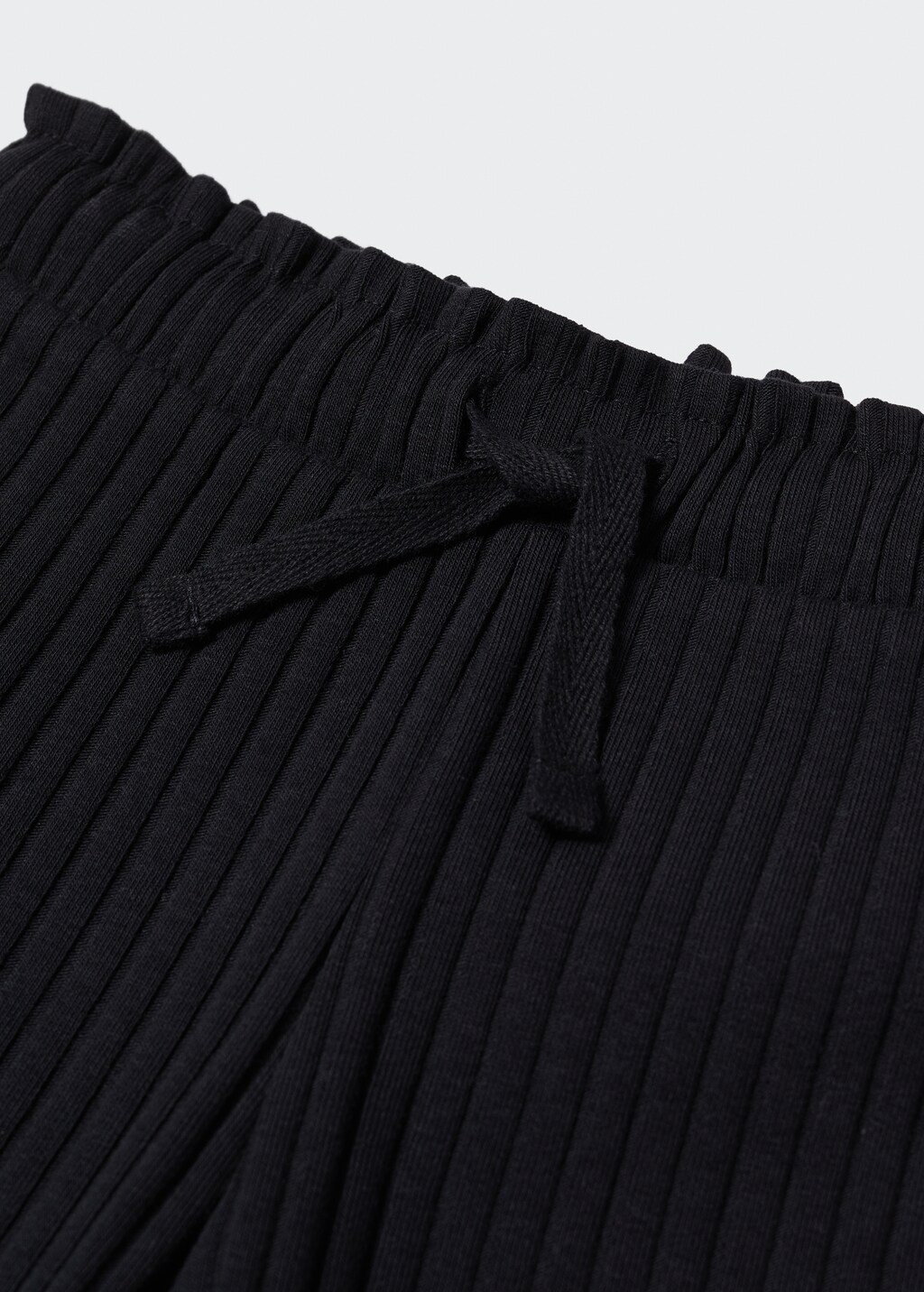 Ribbed culottes trousers - Details of the article 8