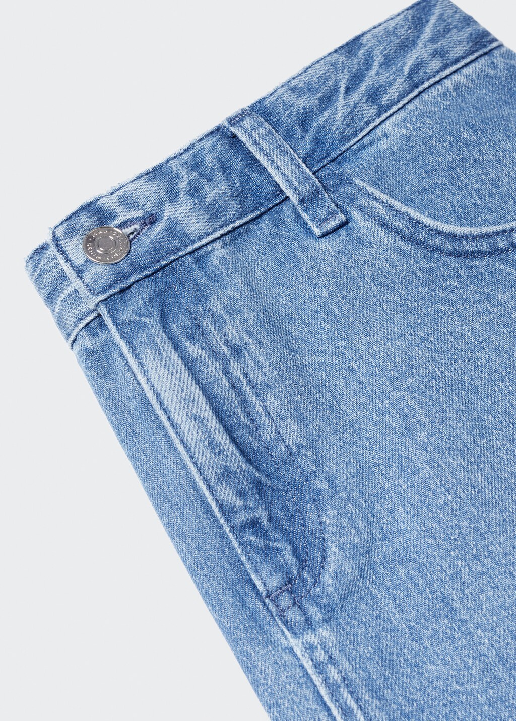 Denim mini-skirt - Details of the article 8