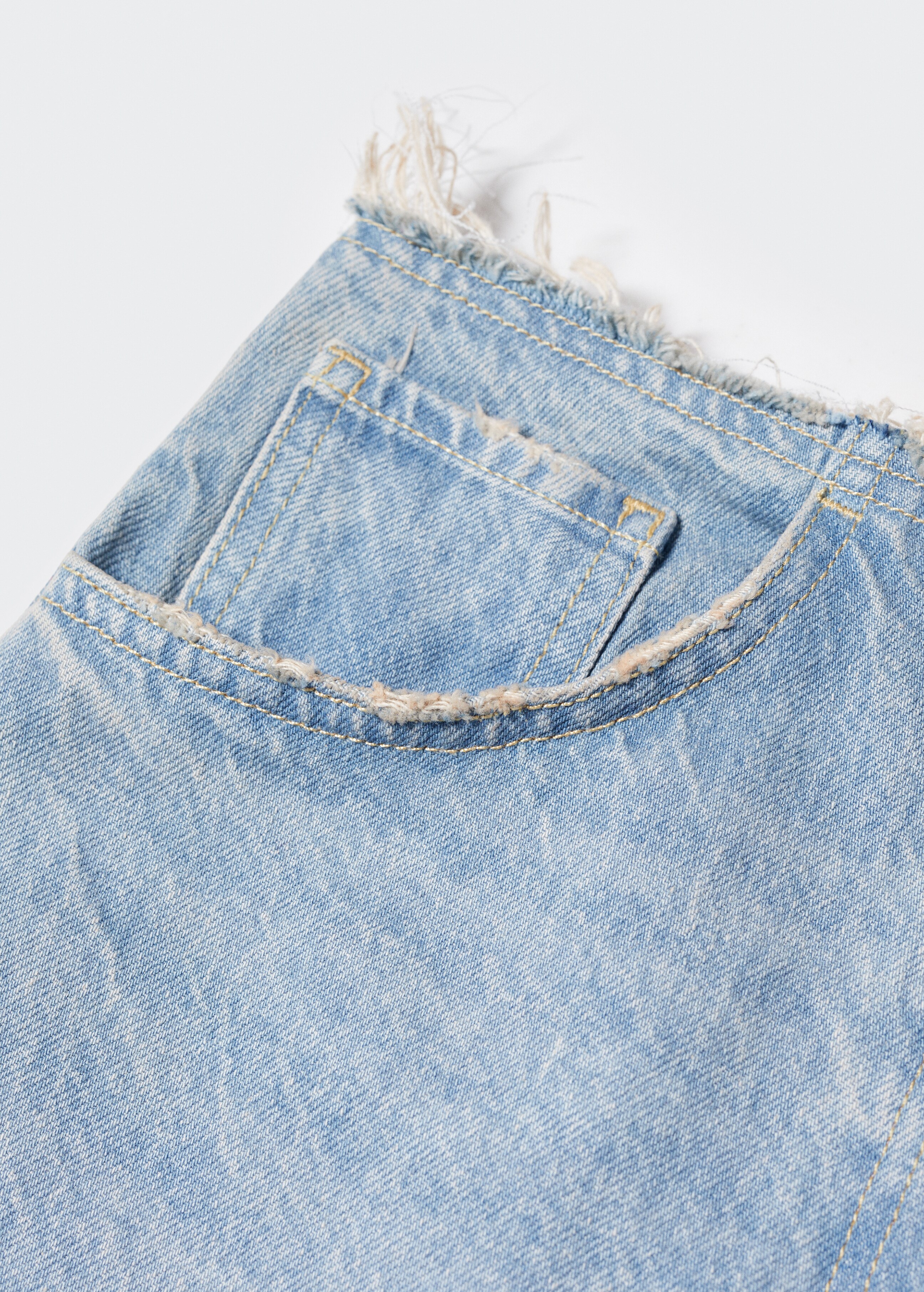 Denim long skirt - Details of the article 8