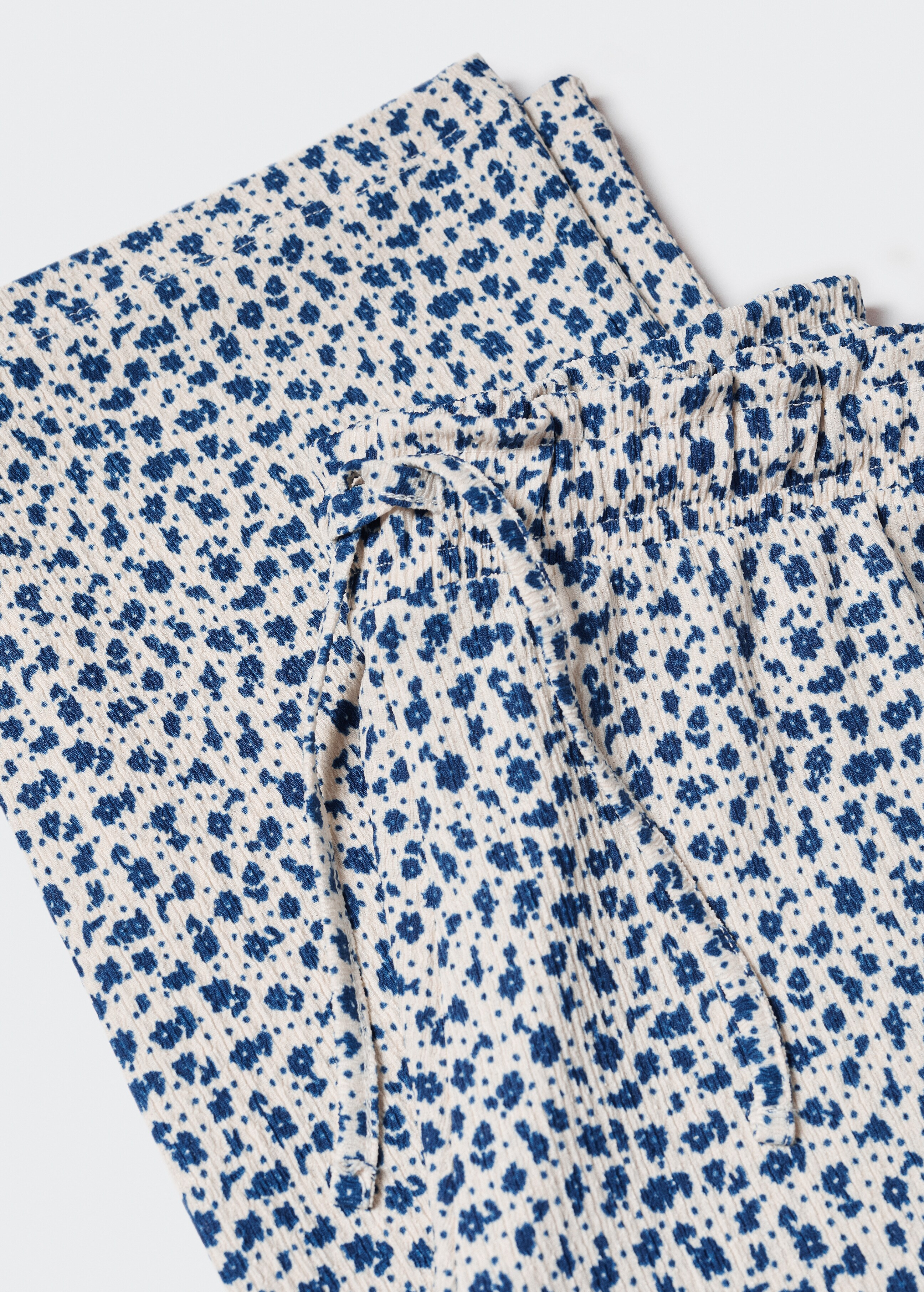 Floral print trousers - Details of the article 8