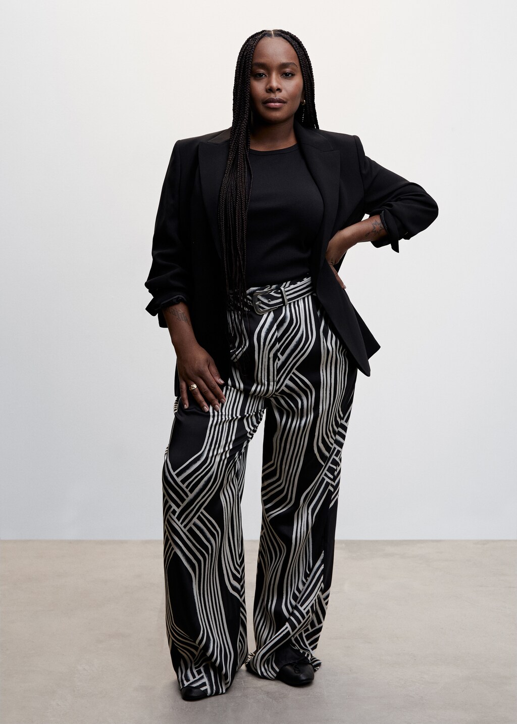 Printed culottes - Details of the article 3