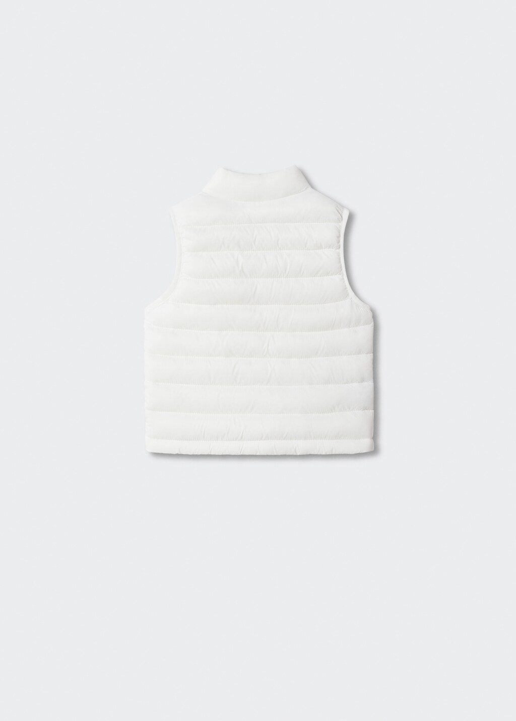 Quilted gilet - Reverse of the article