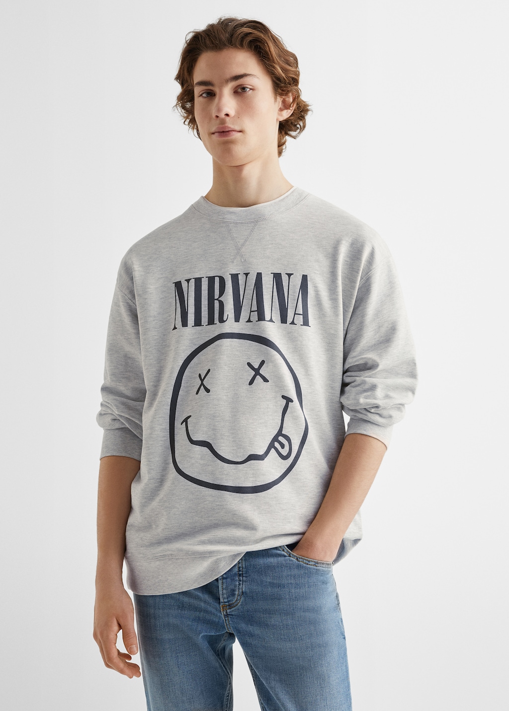 Nirvana sweatshirt - Medium plane