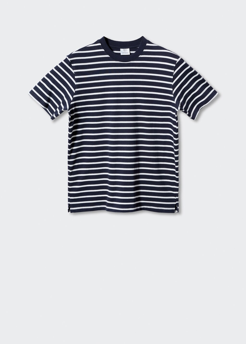 Striped cotton T-shirt - Article without model