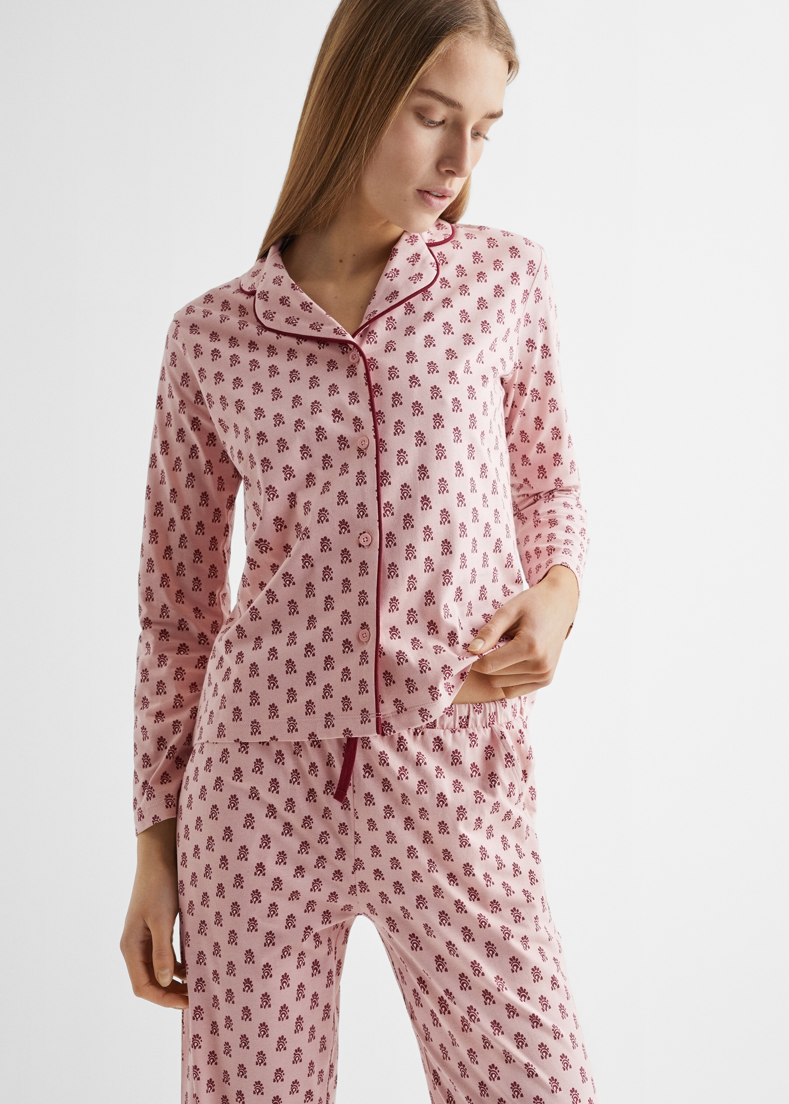 Pack Langer Pyjama - Mittlere Ansicht