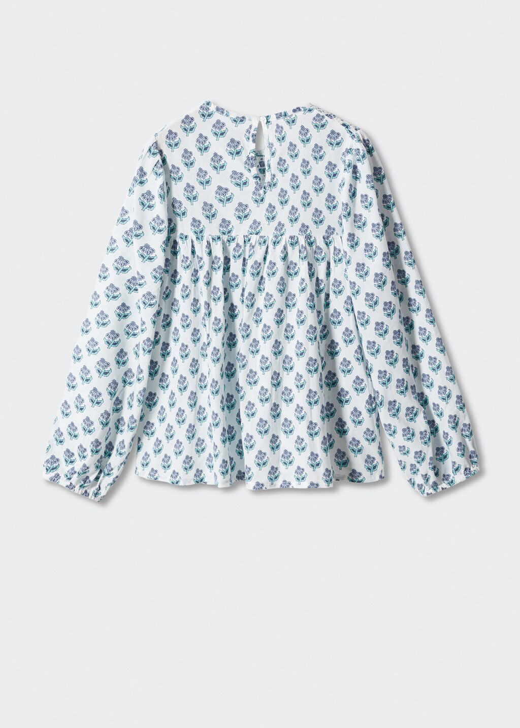 Blouse en imprimé floral - Verso de l’article