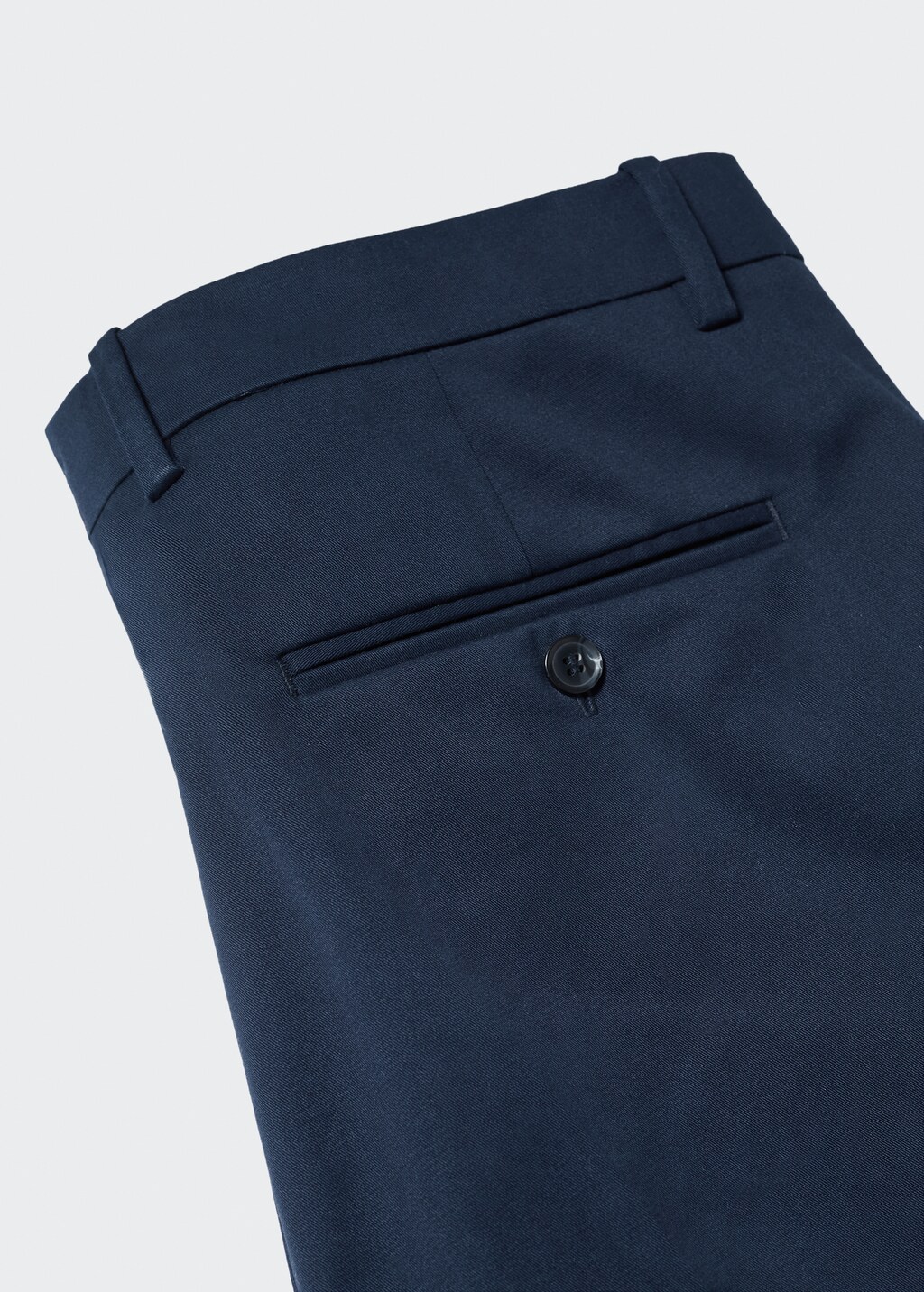 Slim-fit cotton trousers - Details of the article 8