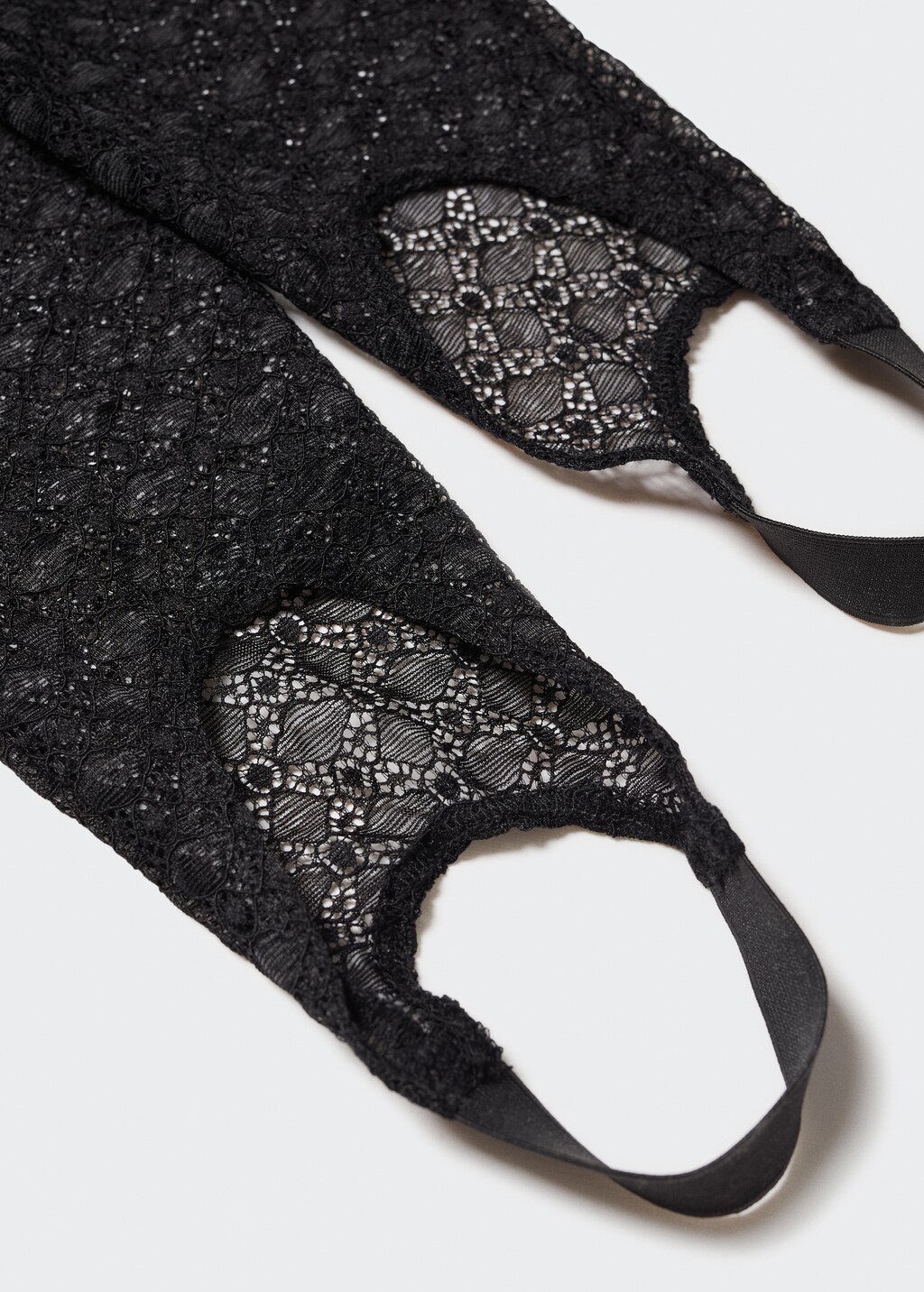 Lace fuseau leggings - Details of the article 8