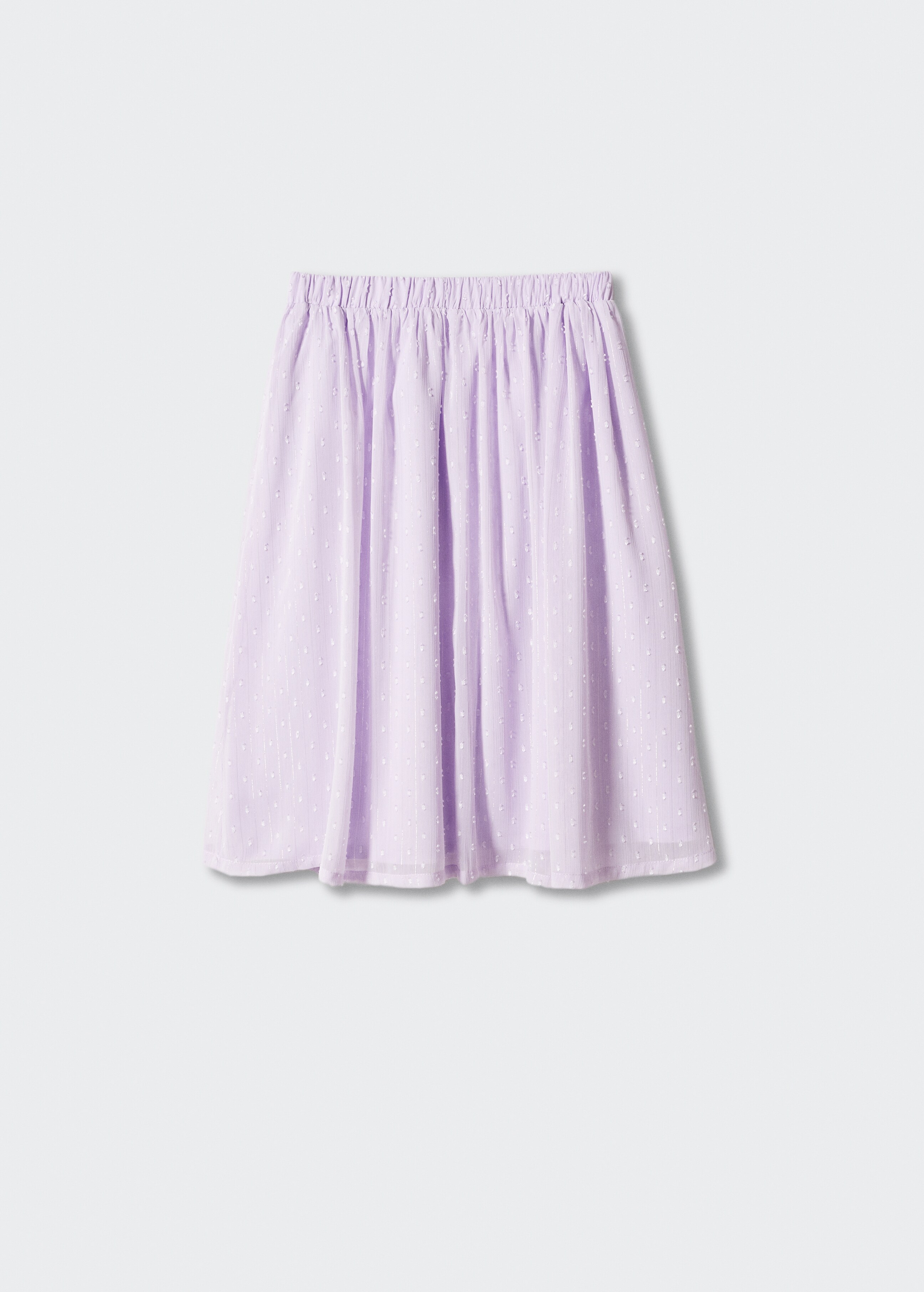 Plumeti lurex skirt - Reverse of the article