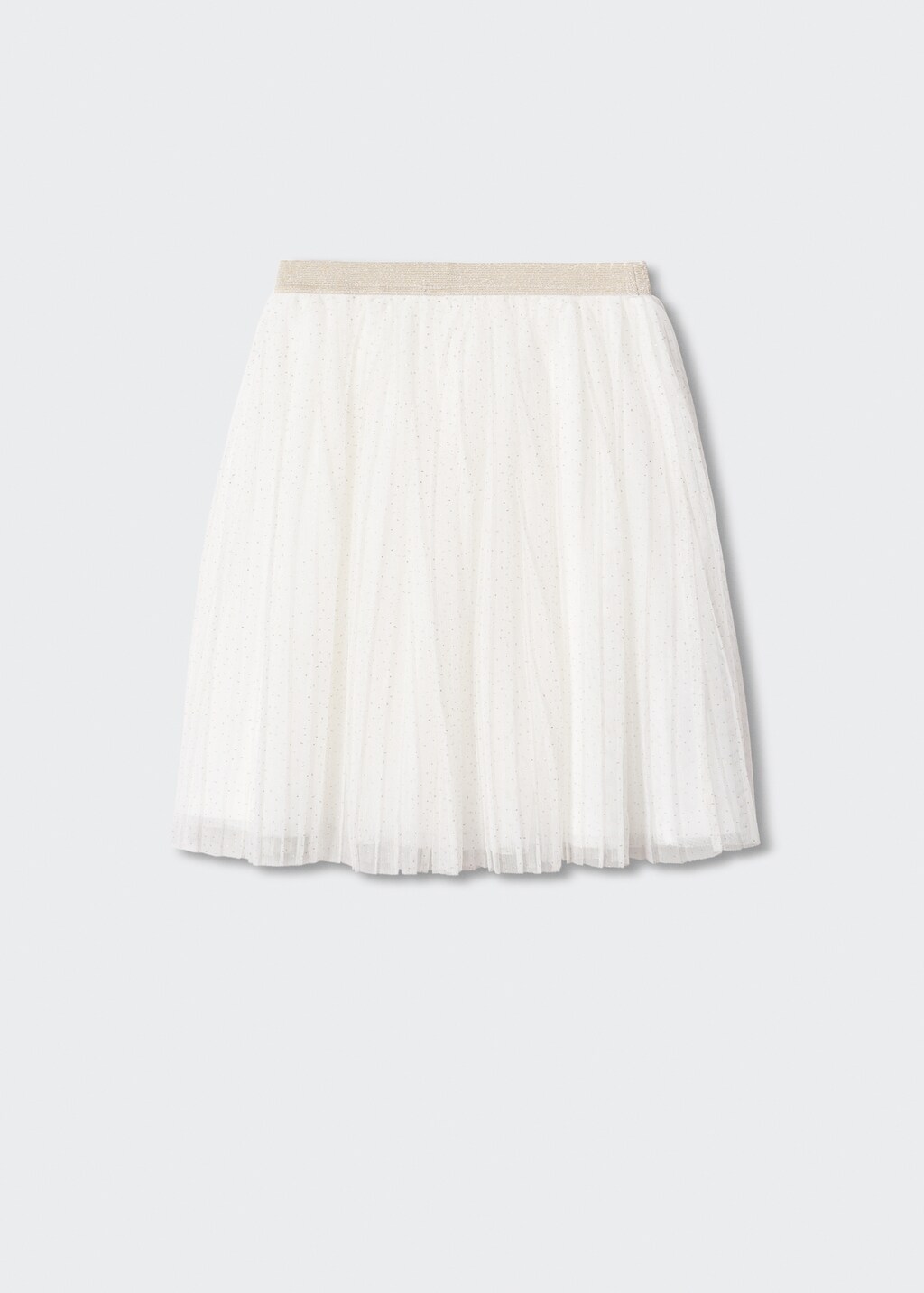 Glitter tulle skirt - Reverse of the article