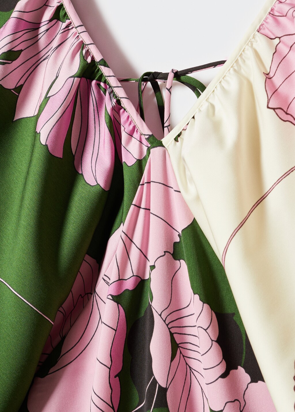 Floral print dress - Details of the article 8