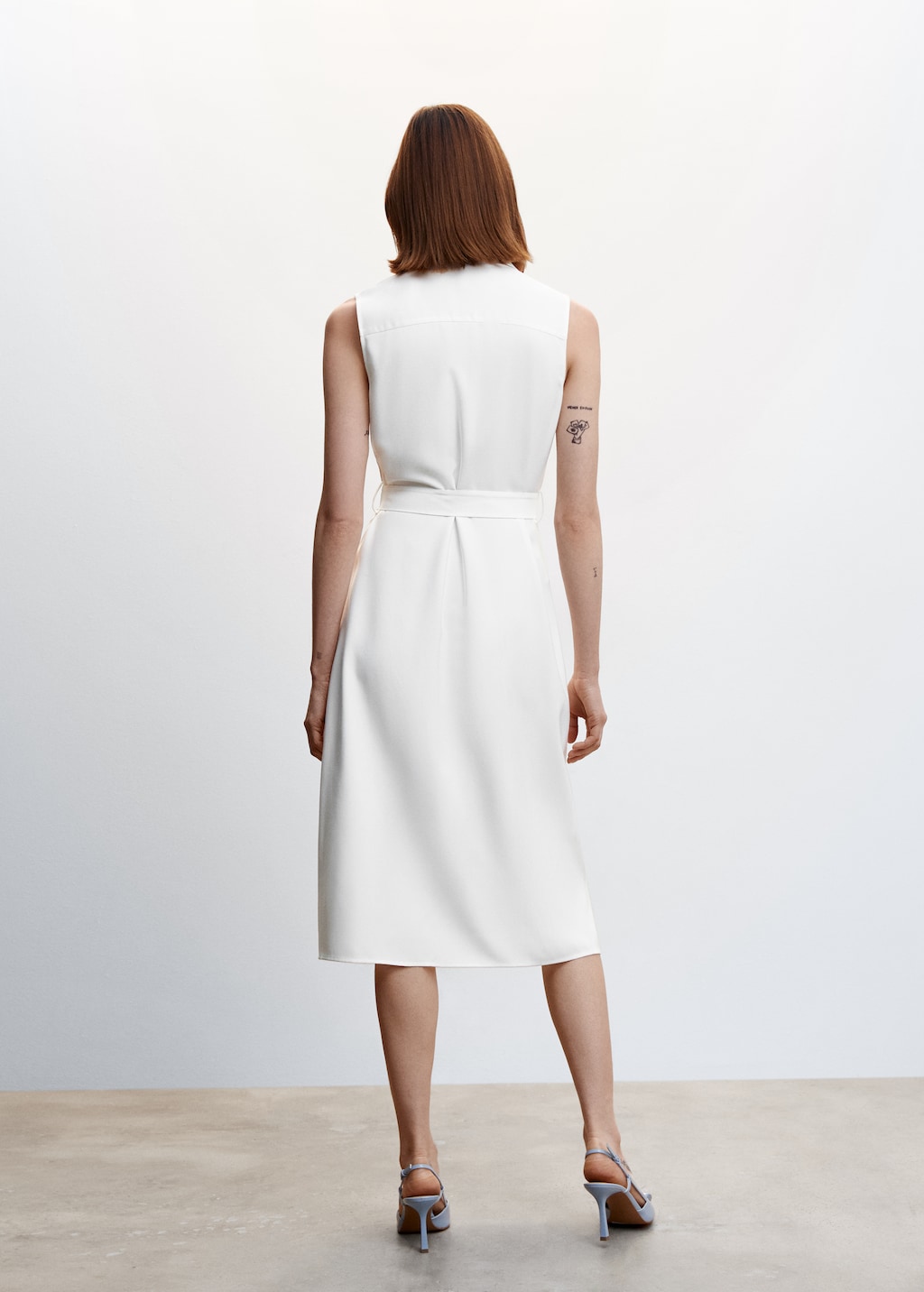 Robe gilet midi - Verso de l’article