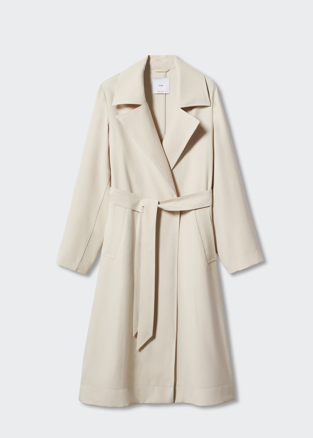 Flowy lapel trench - Article without model