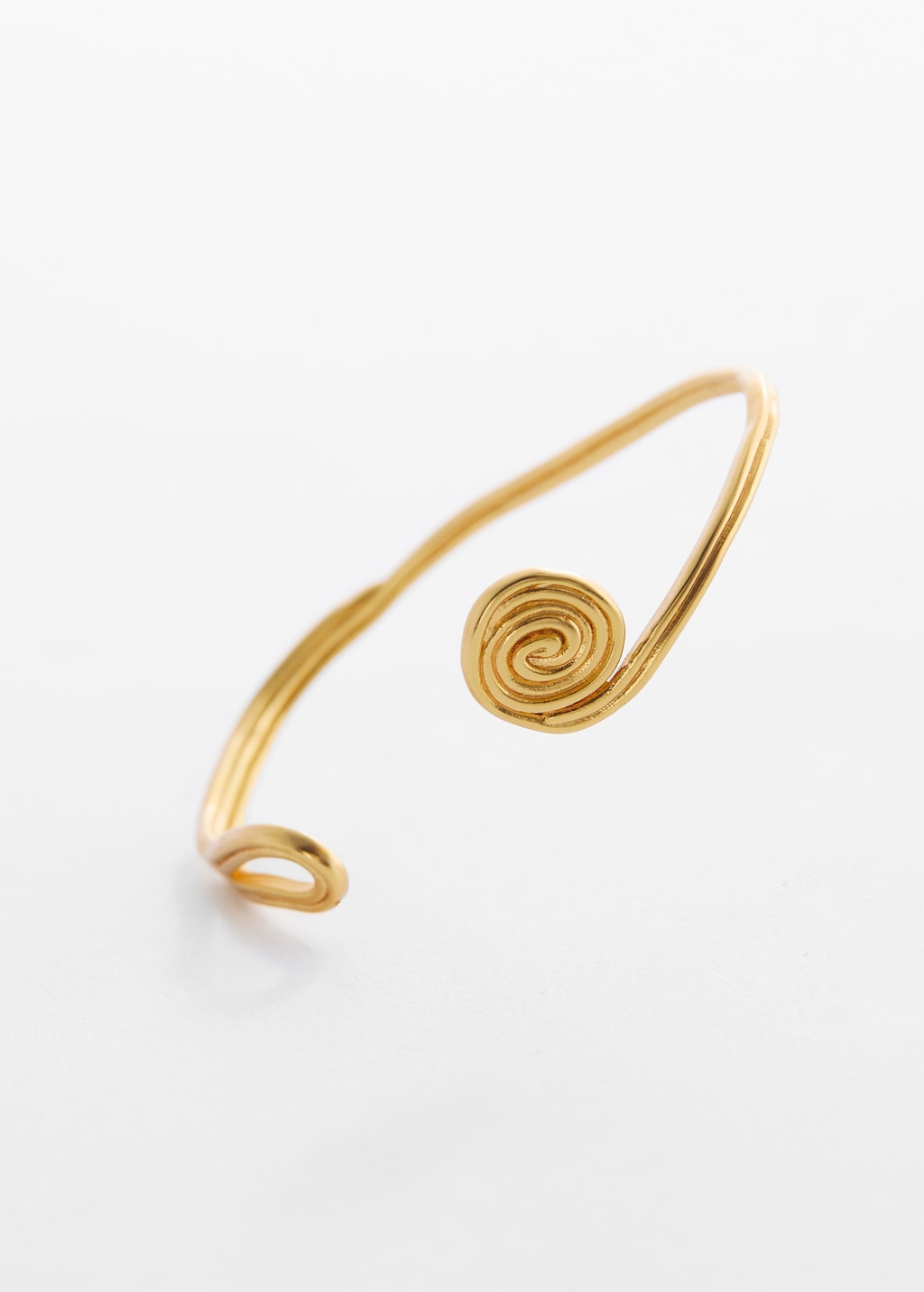 Pulsera rígida espiral - Plano medio