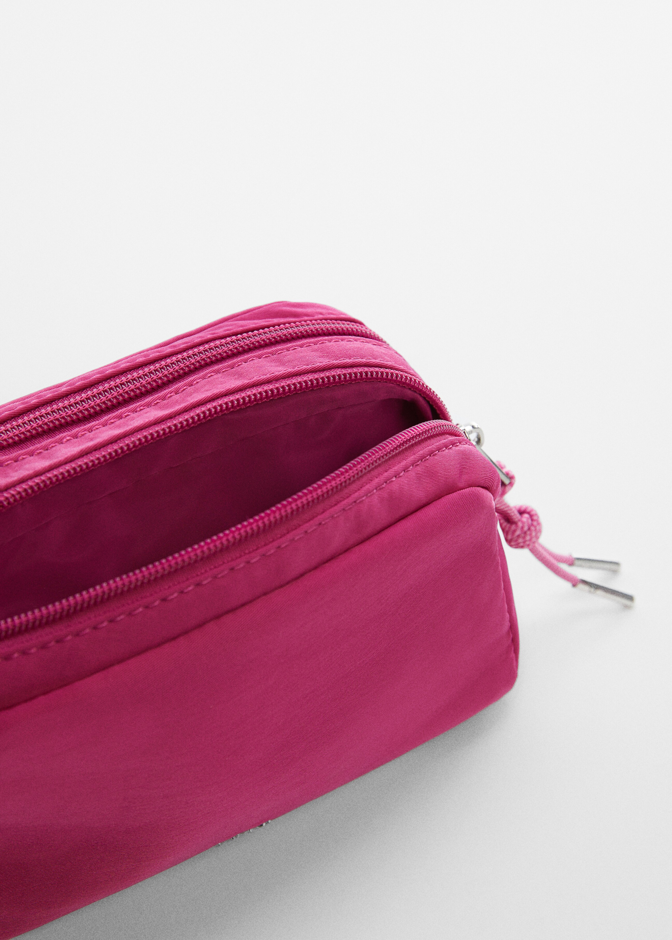 Nylon toiletry bag with double zip - Details of the article 1
