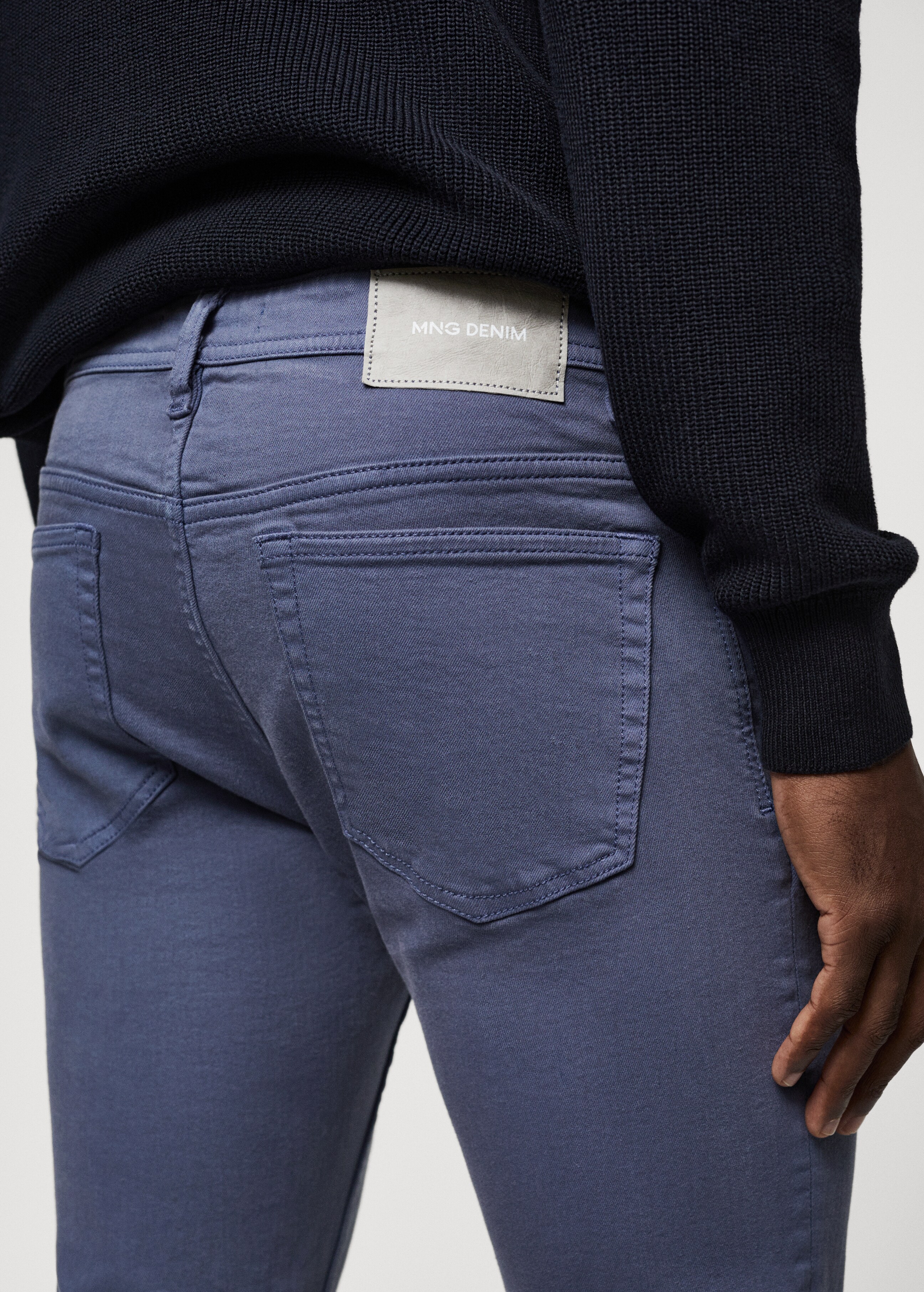 Colour skinny jeans - Details of the article 4