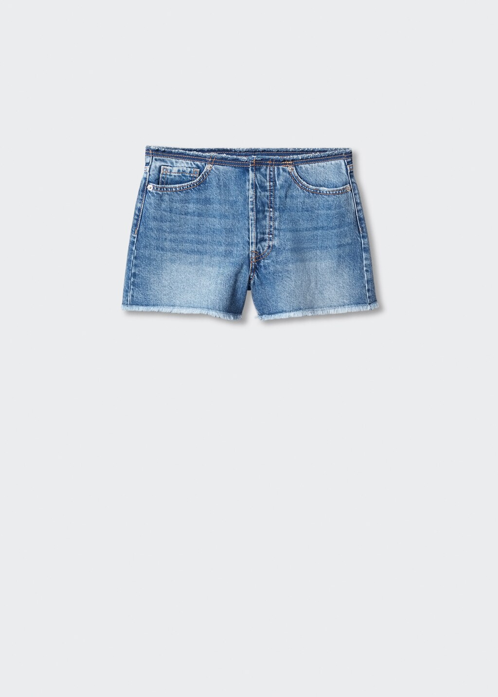 Jeans-Shorts mit mittlerer Bundhöhe - Artikel ohne Model