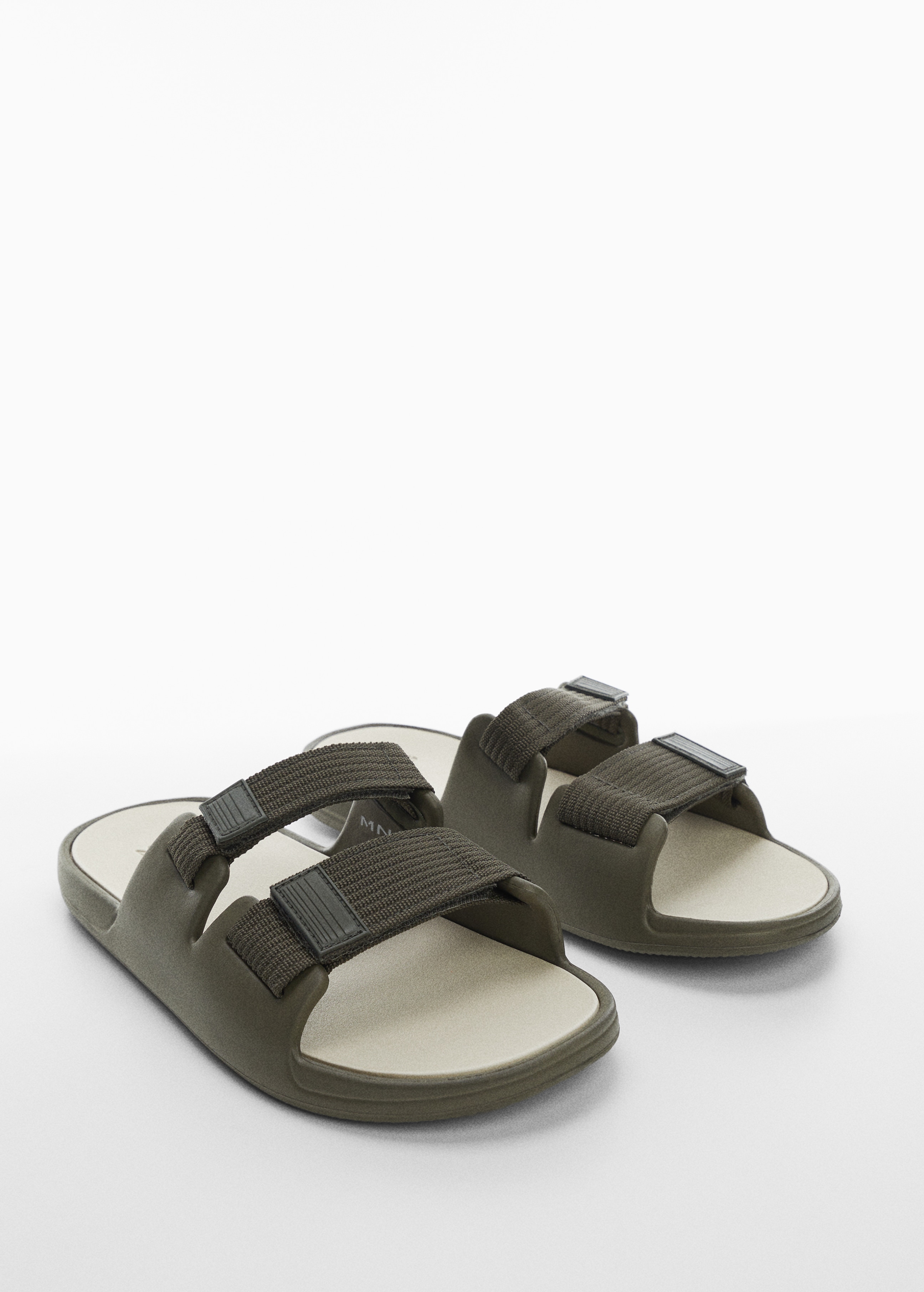 Velcro strap sandal - Medium plane