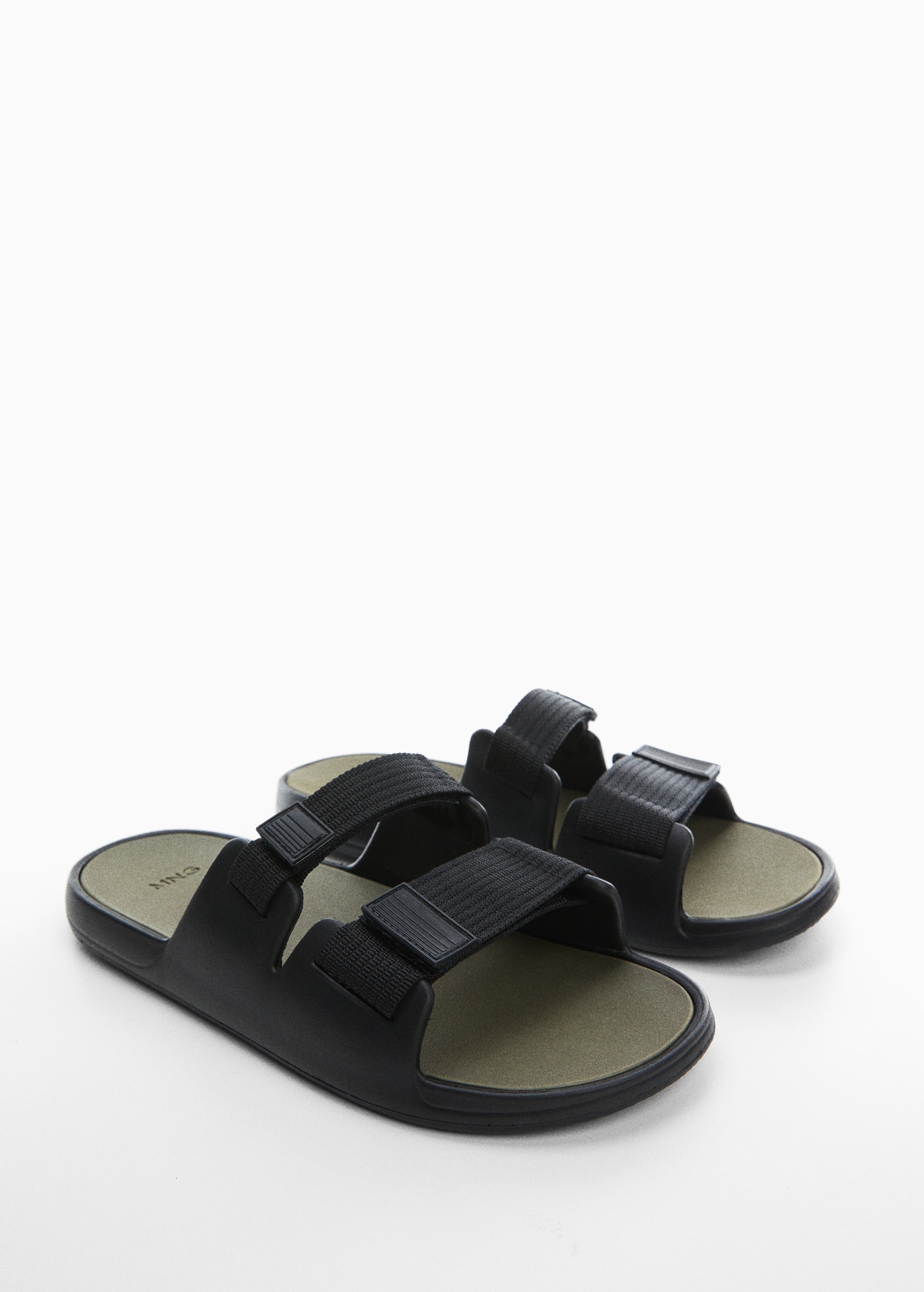 Velcro strap sandal - Medium plane