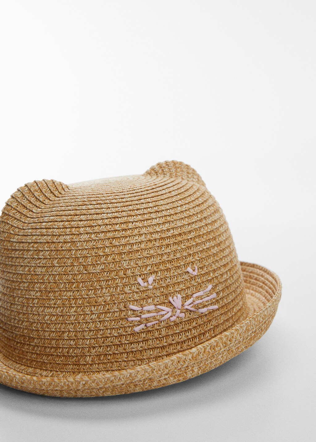 Straw hat with ears - Medium plane