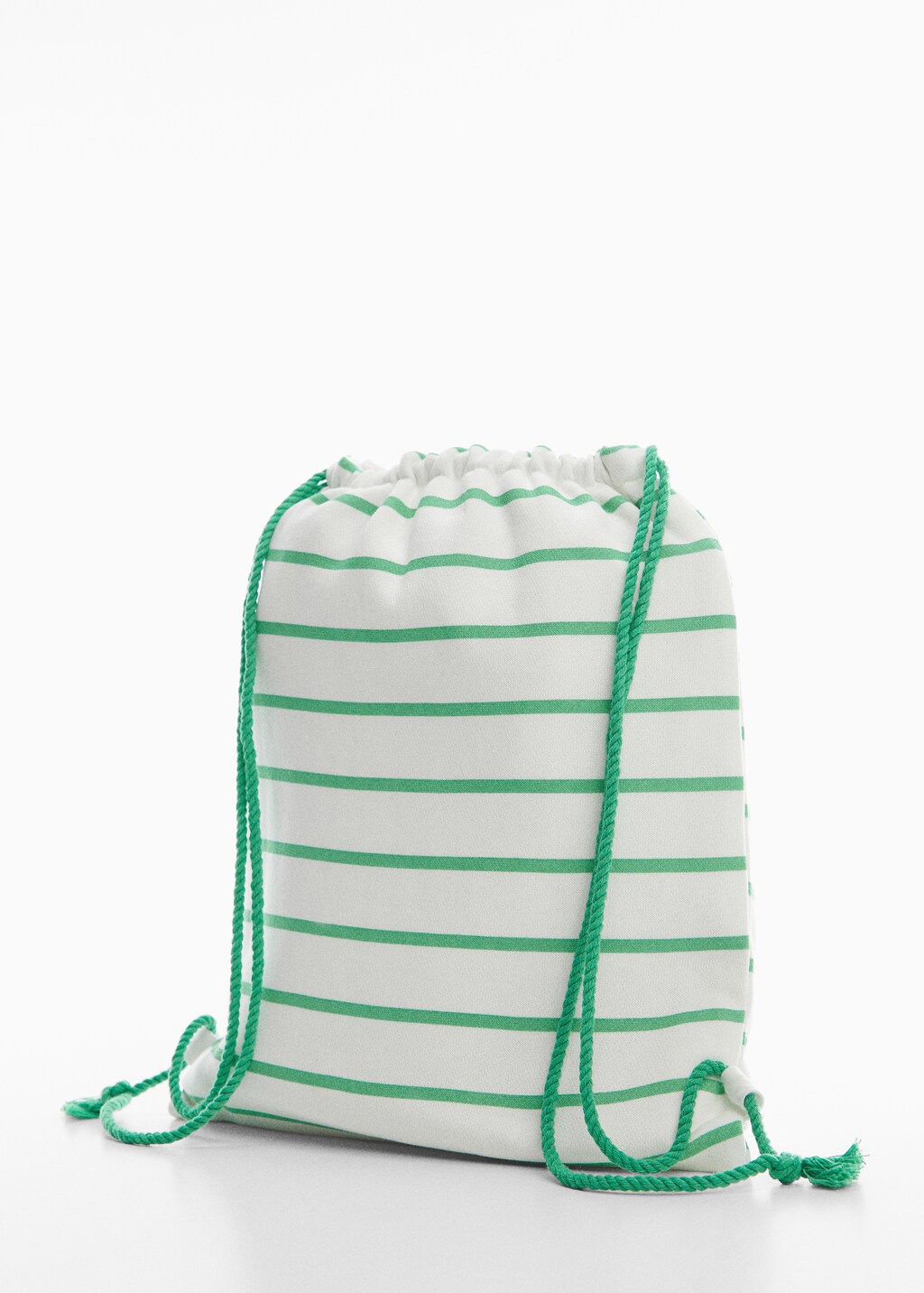 Striped backpack - Medium plane