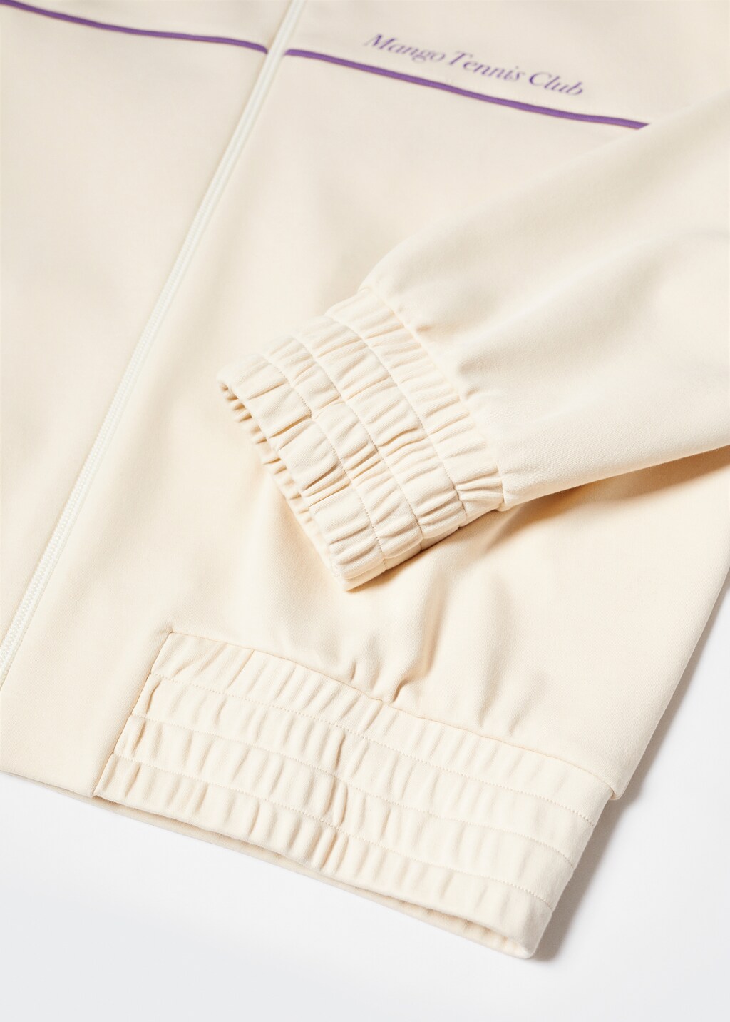 Zipper high collar sweater - Details of the article 8