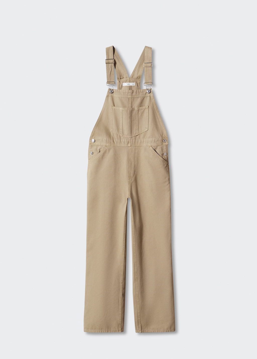 Lined denim dungarees - Article without model