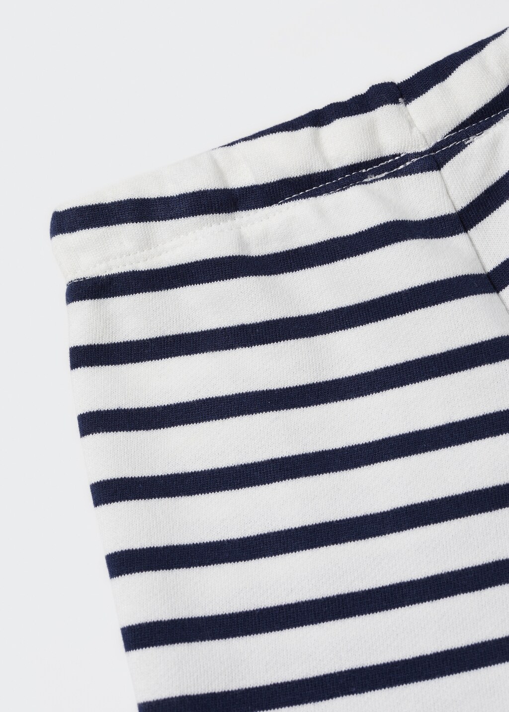 Cotton striped shorts - Details of the article 0